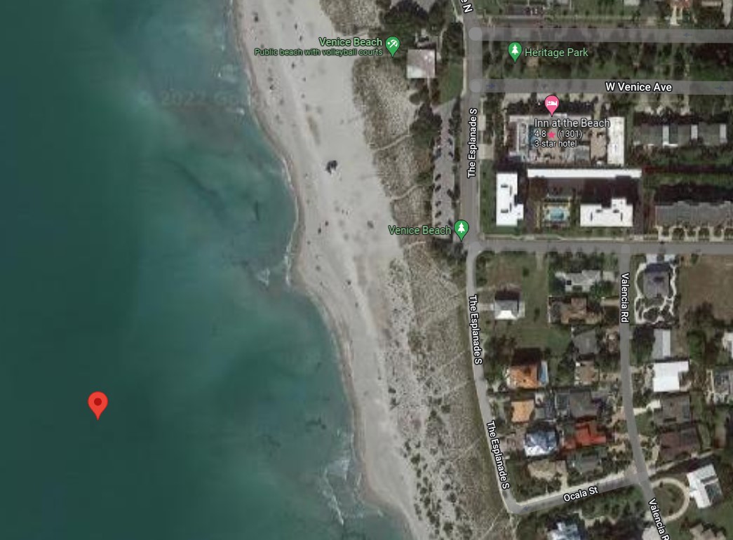 Venice Beach (Shark Tooth) dive site | PADI