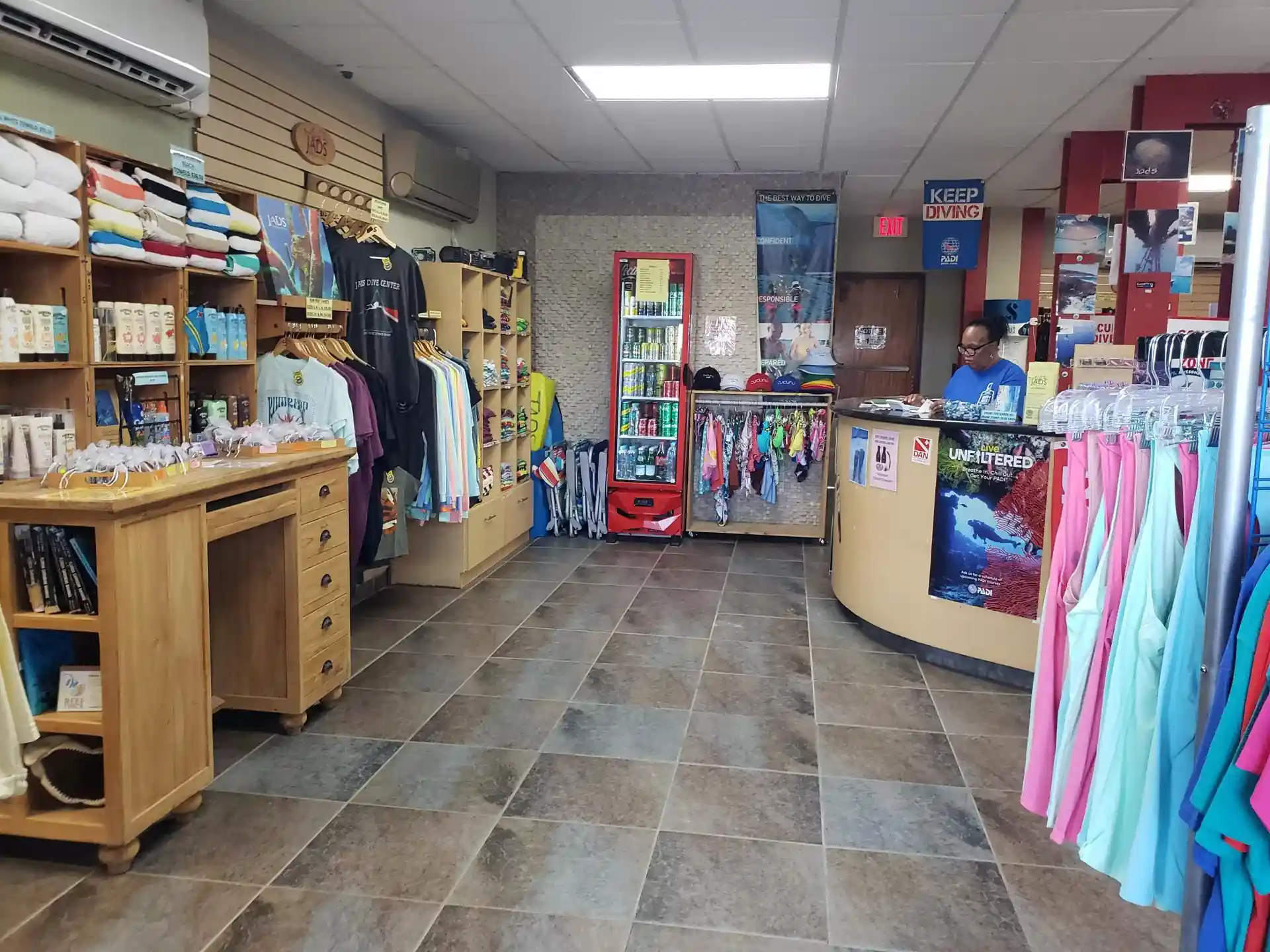 Dive shop photo
