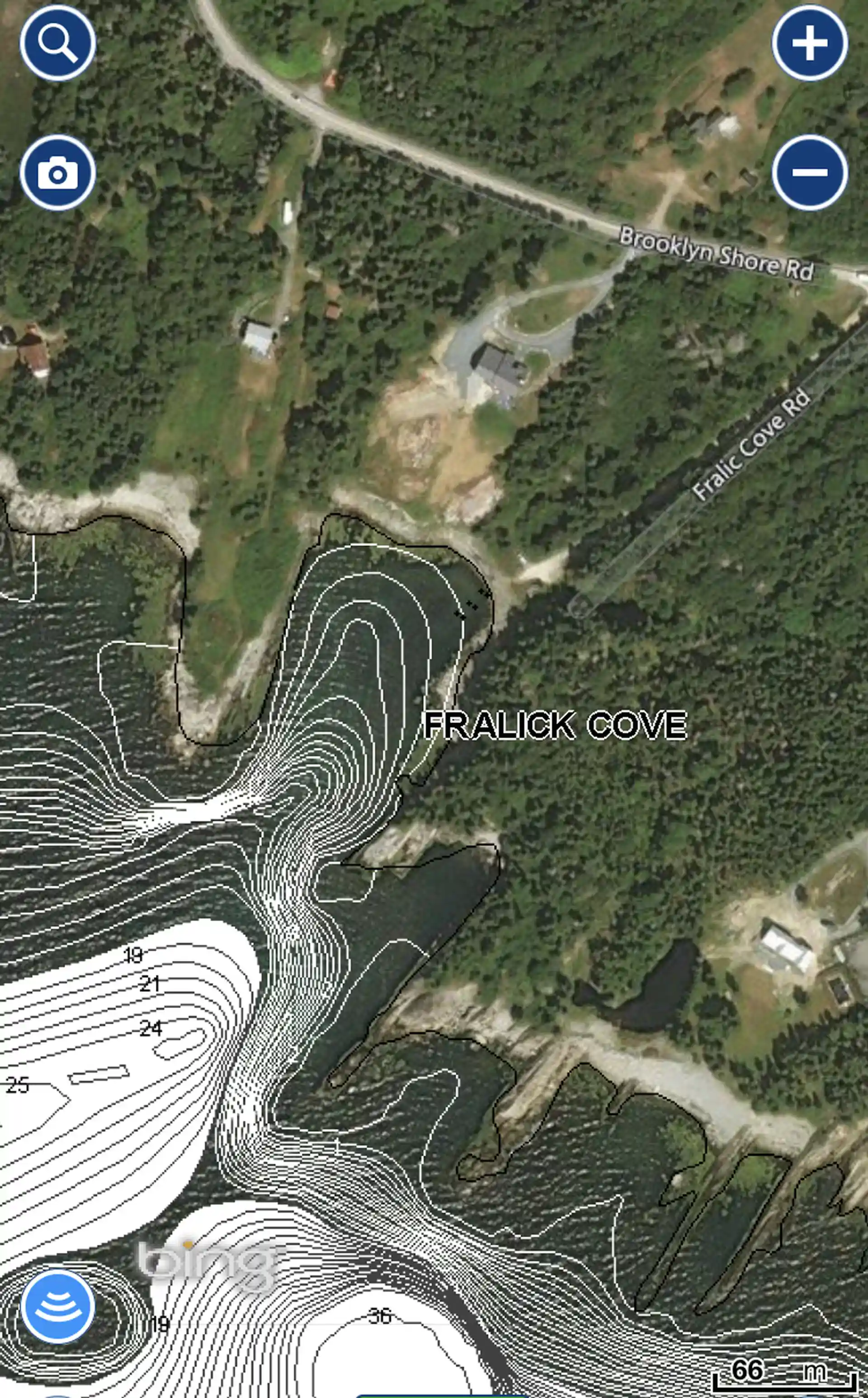 Foto van de duiklocatie