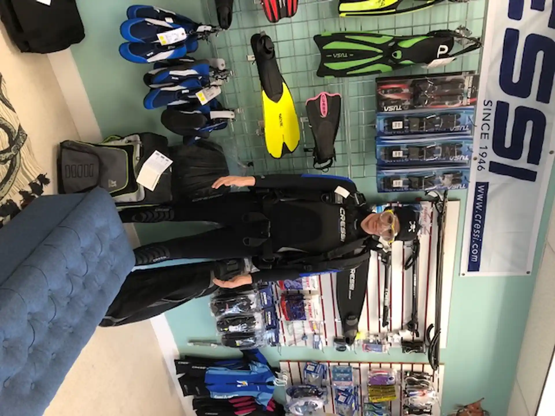 Dive shop photo