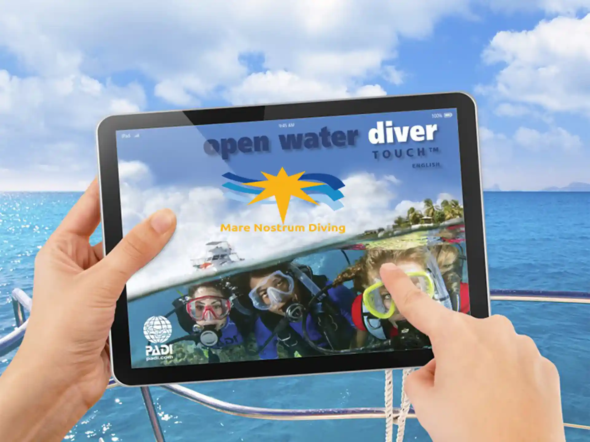 Start studying at home before your arrival in Ustica.