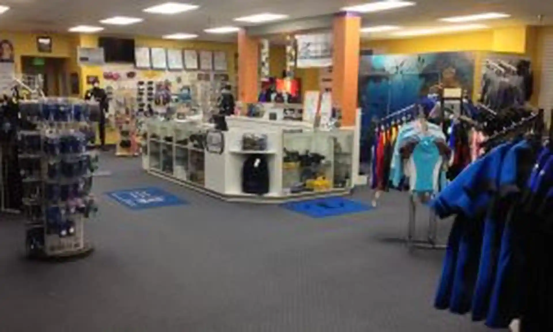 Photo du magasin de plongée