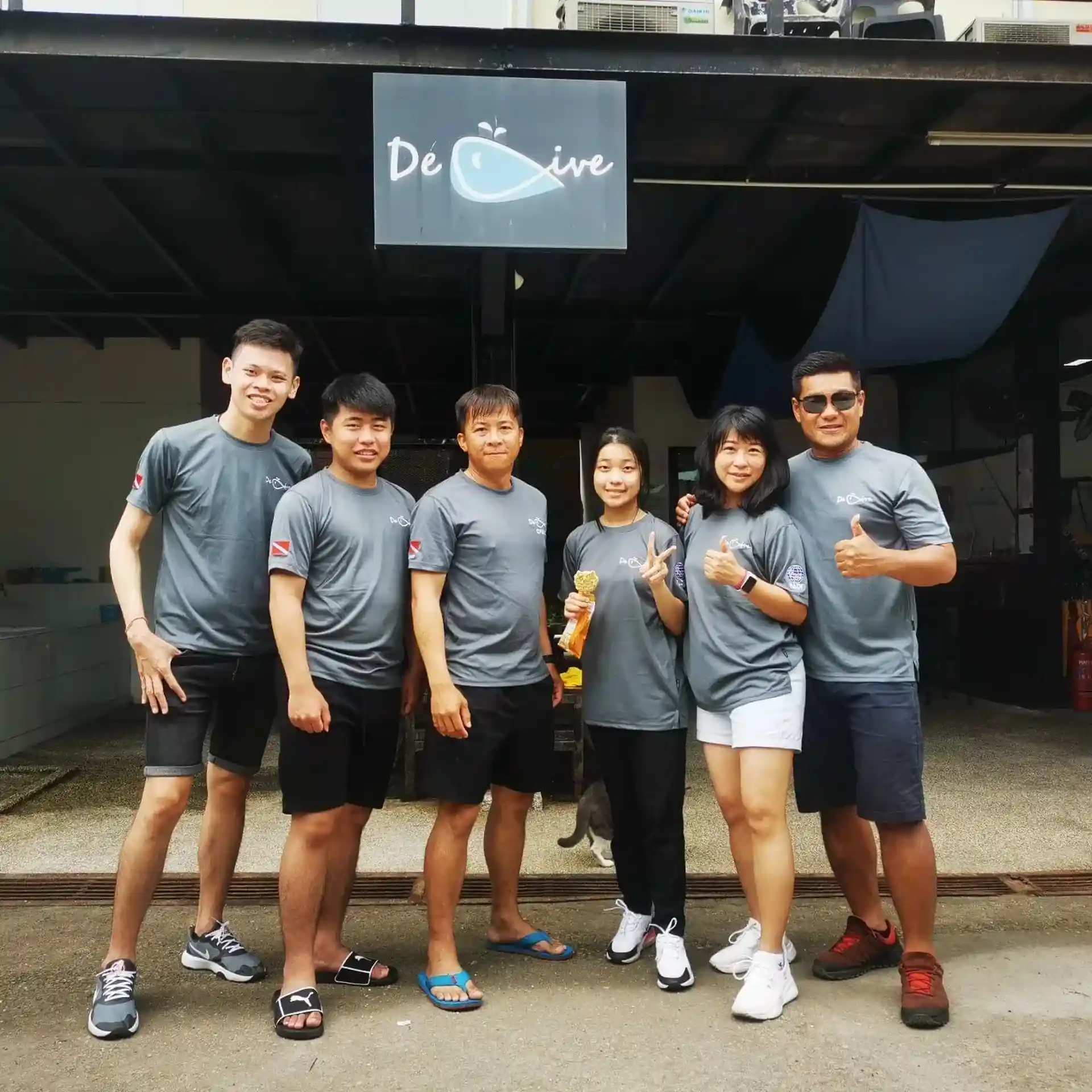 Dive shop photo