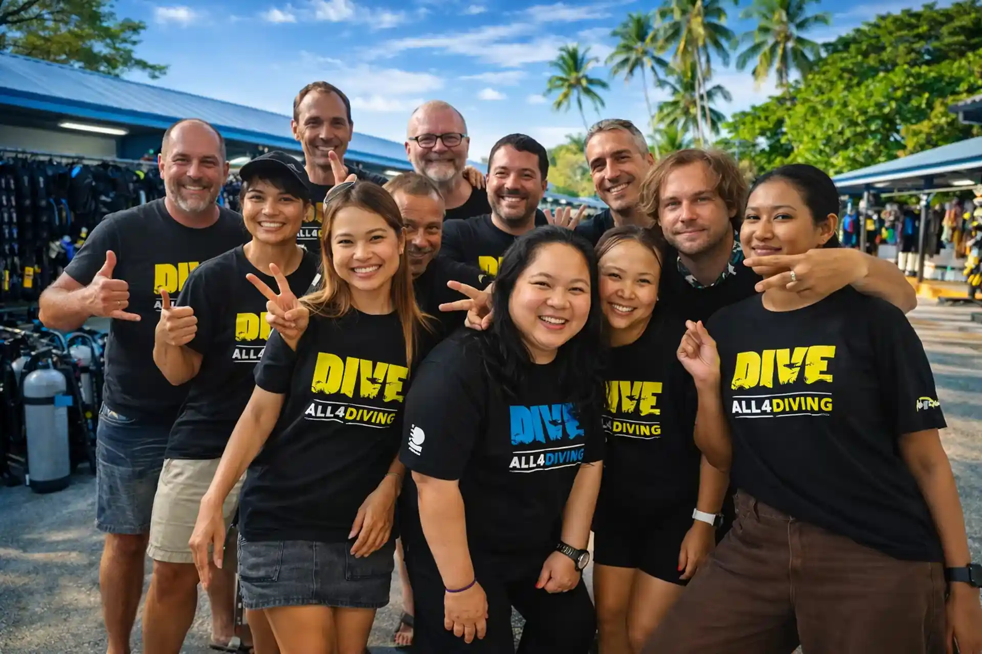 ダイビングショップの写真