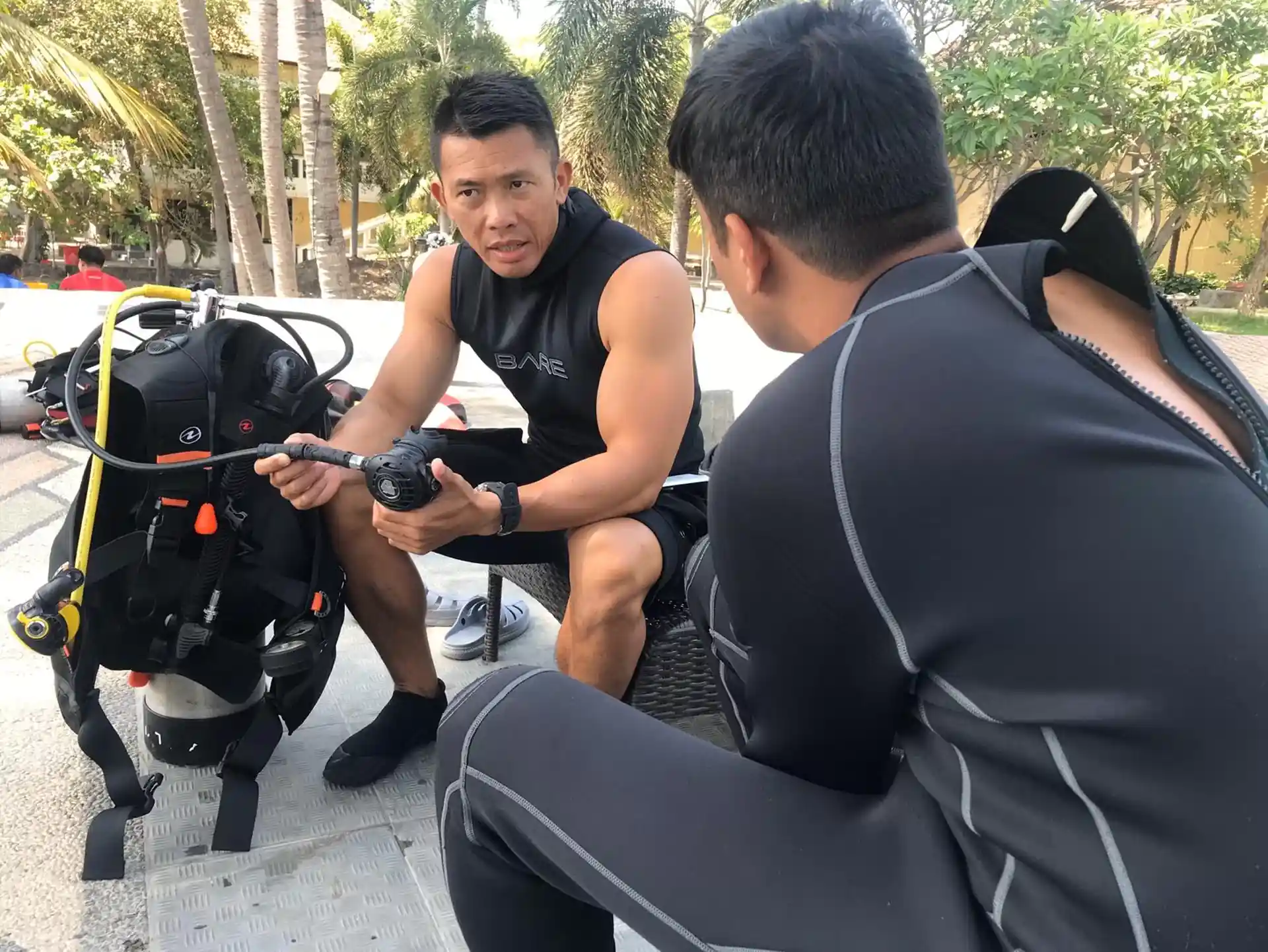 Dive shop photo
