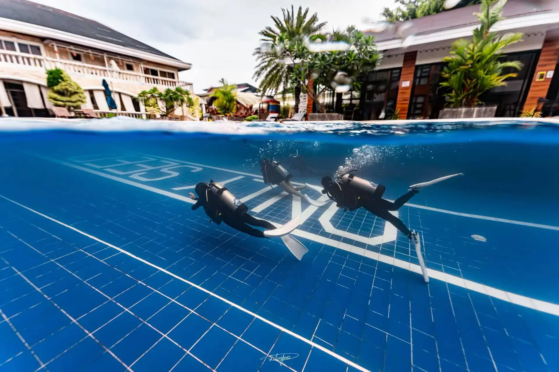 Photo du magasin de plongée