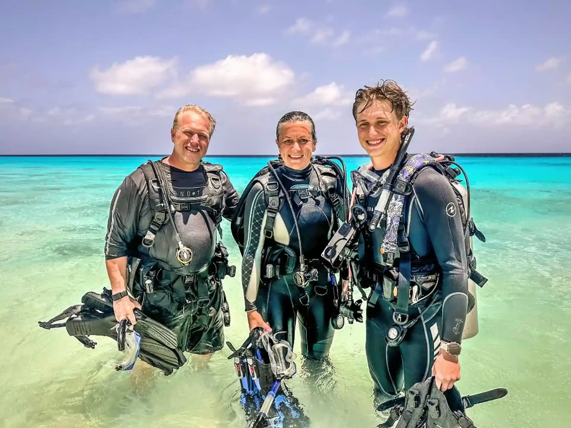 Experience one of the many shore dive sites on Bonaire