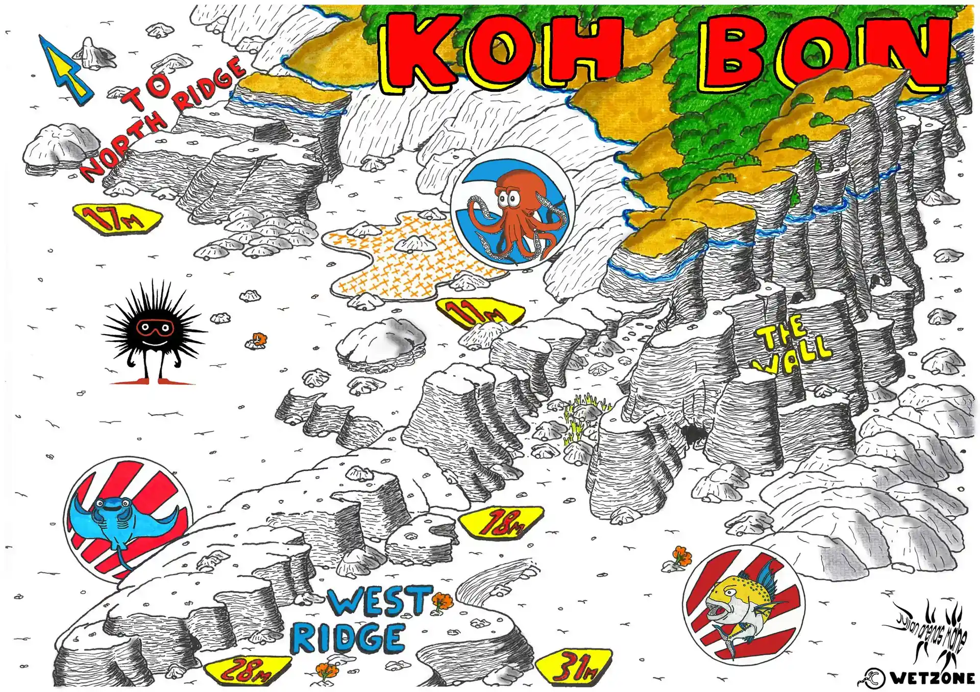 Photo du site de plongée