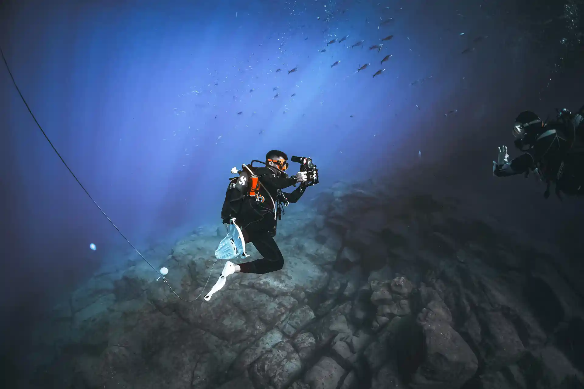 Foto de la tienda de buceo