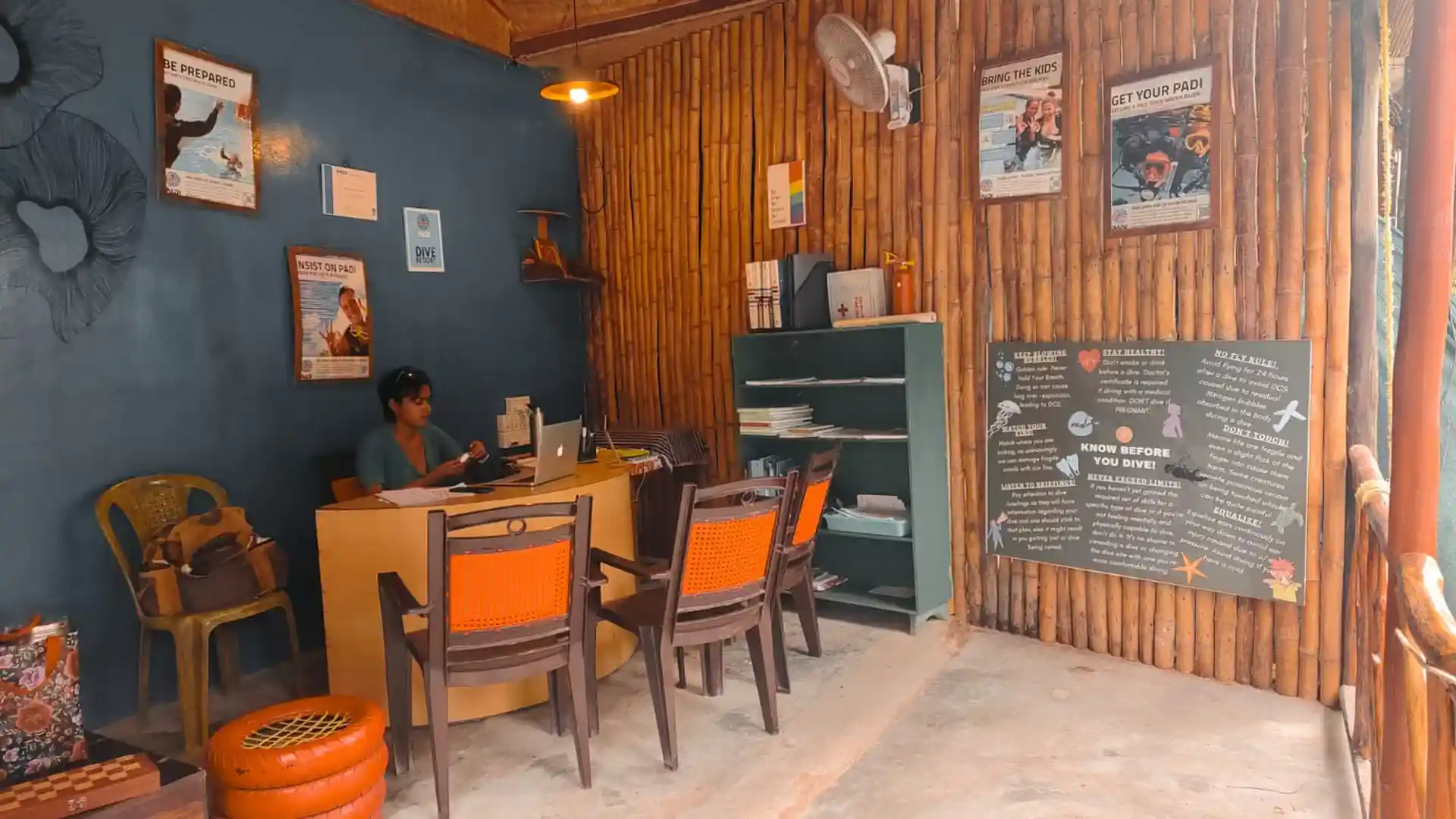 Dive shop photo