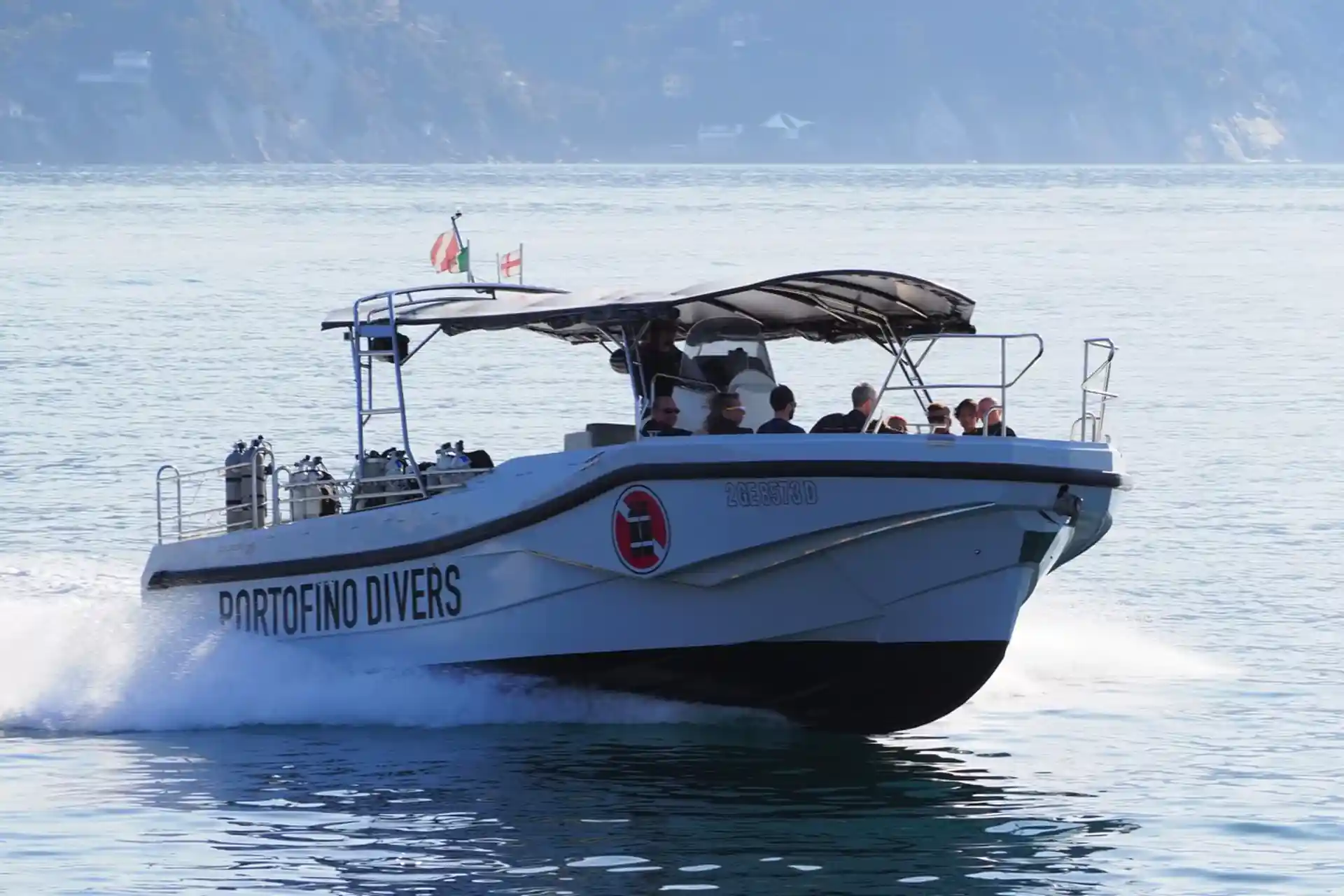 Diving Portofino marine protected area