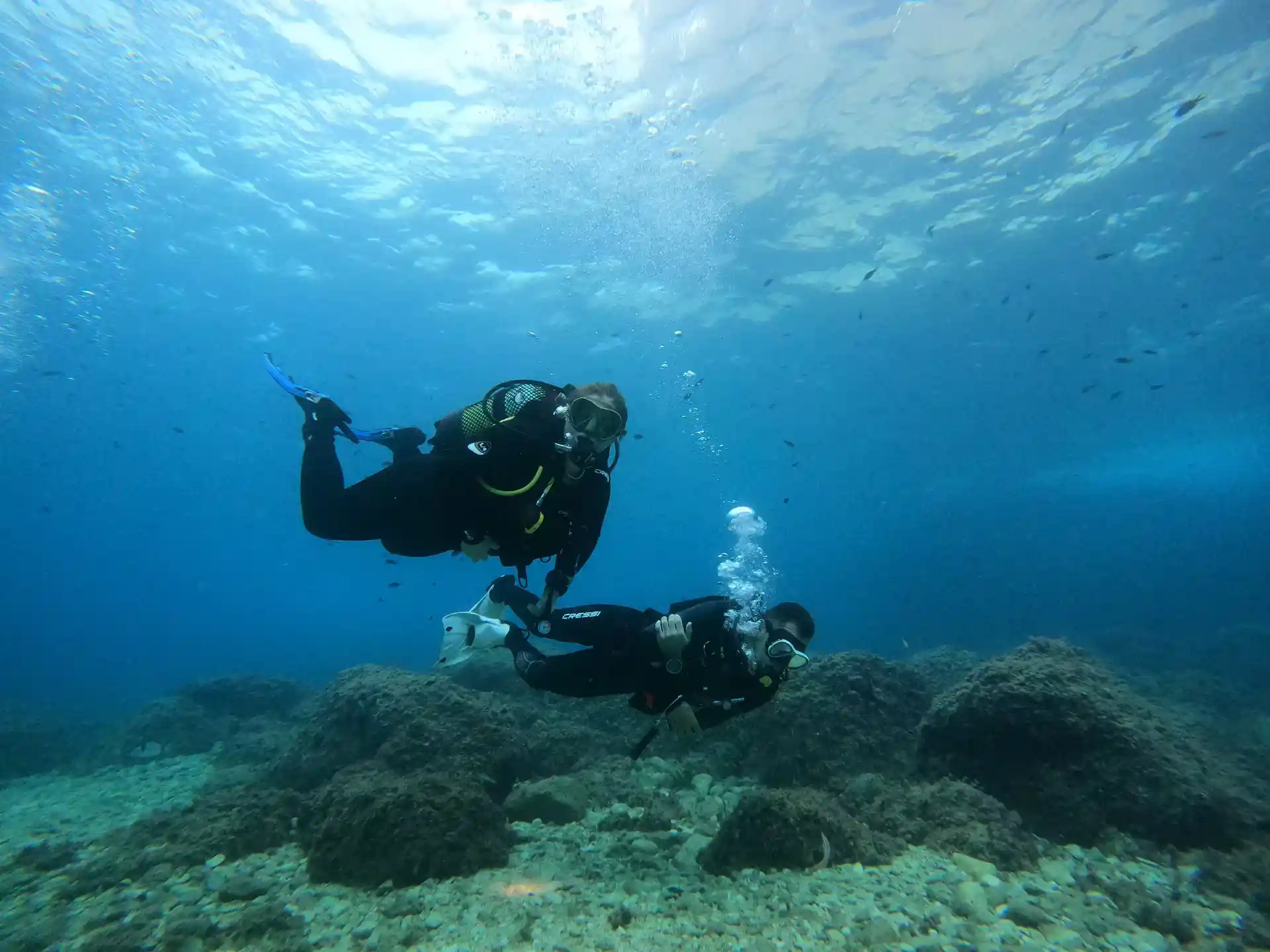 Foto des Tauchplatzes