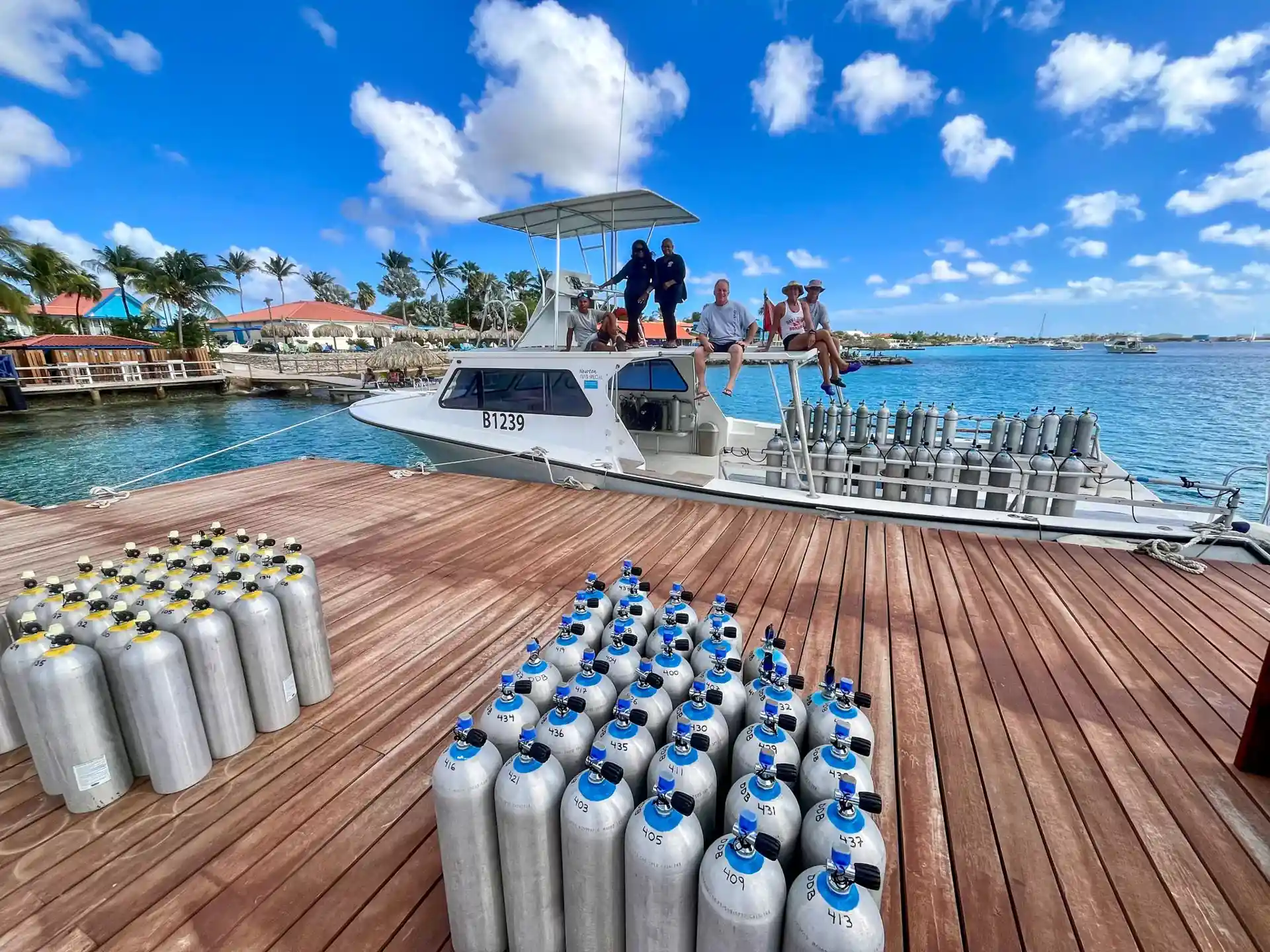 Dive shop photo
