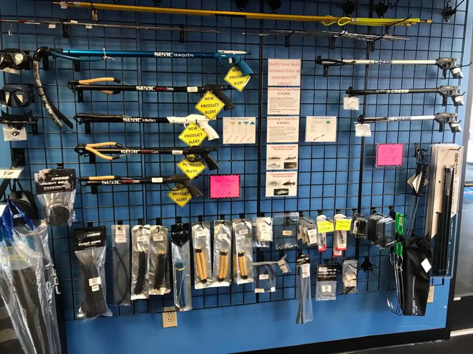 Dive shop photo