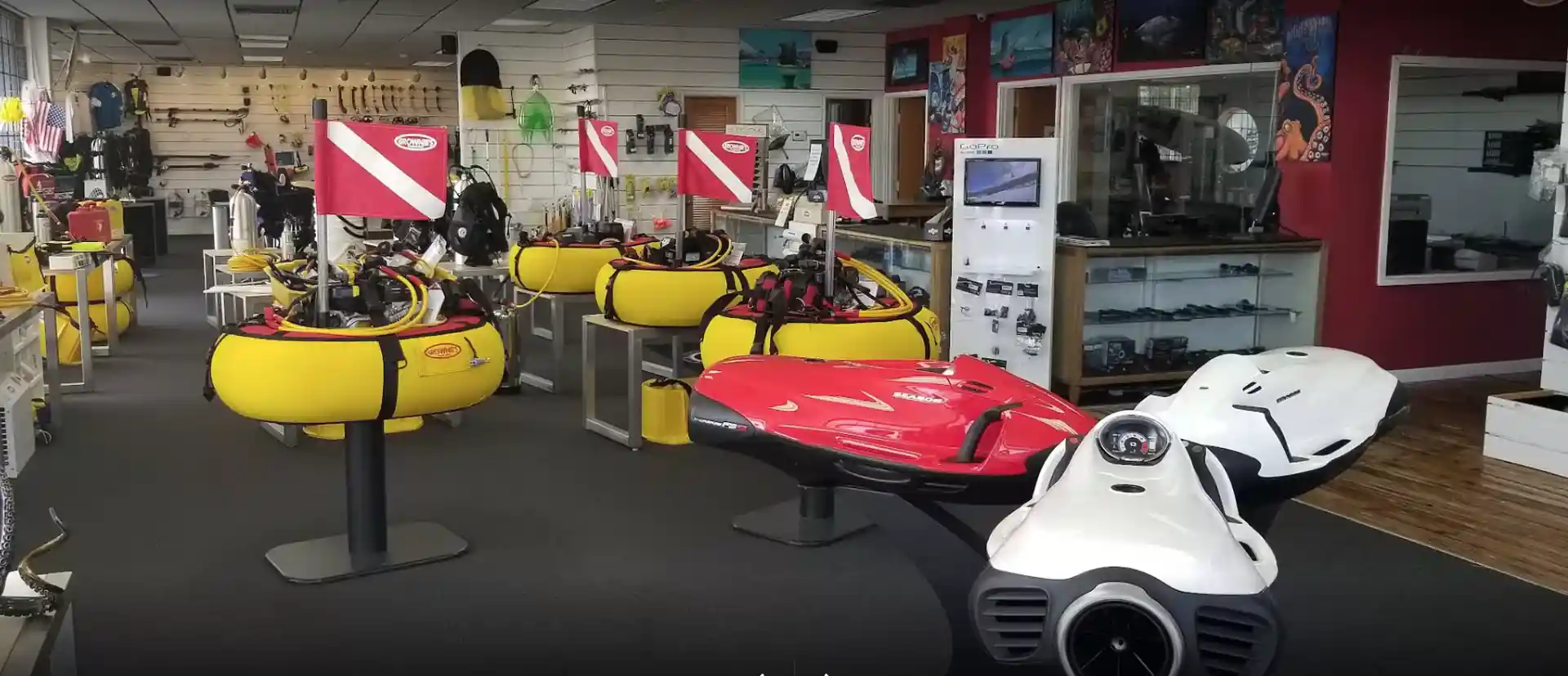 Dive shop photo