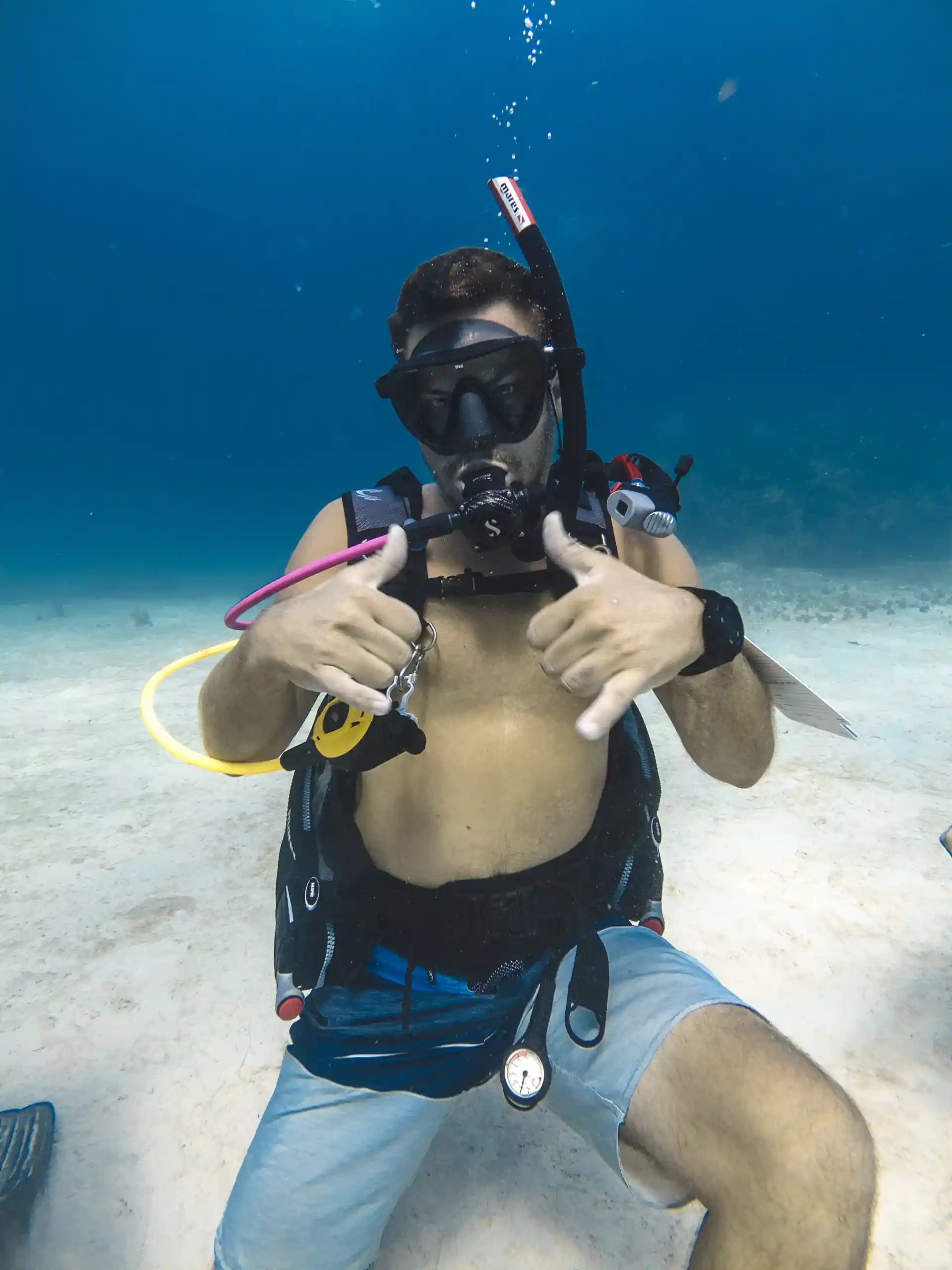 Our open water courses are eco and buoyancy focused with an emphases on fun and safety!