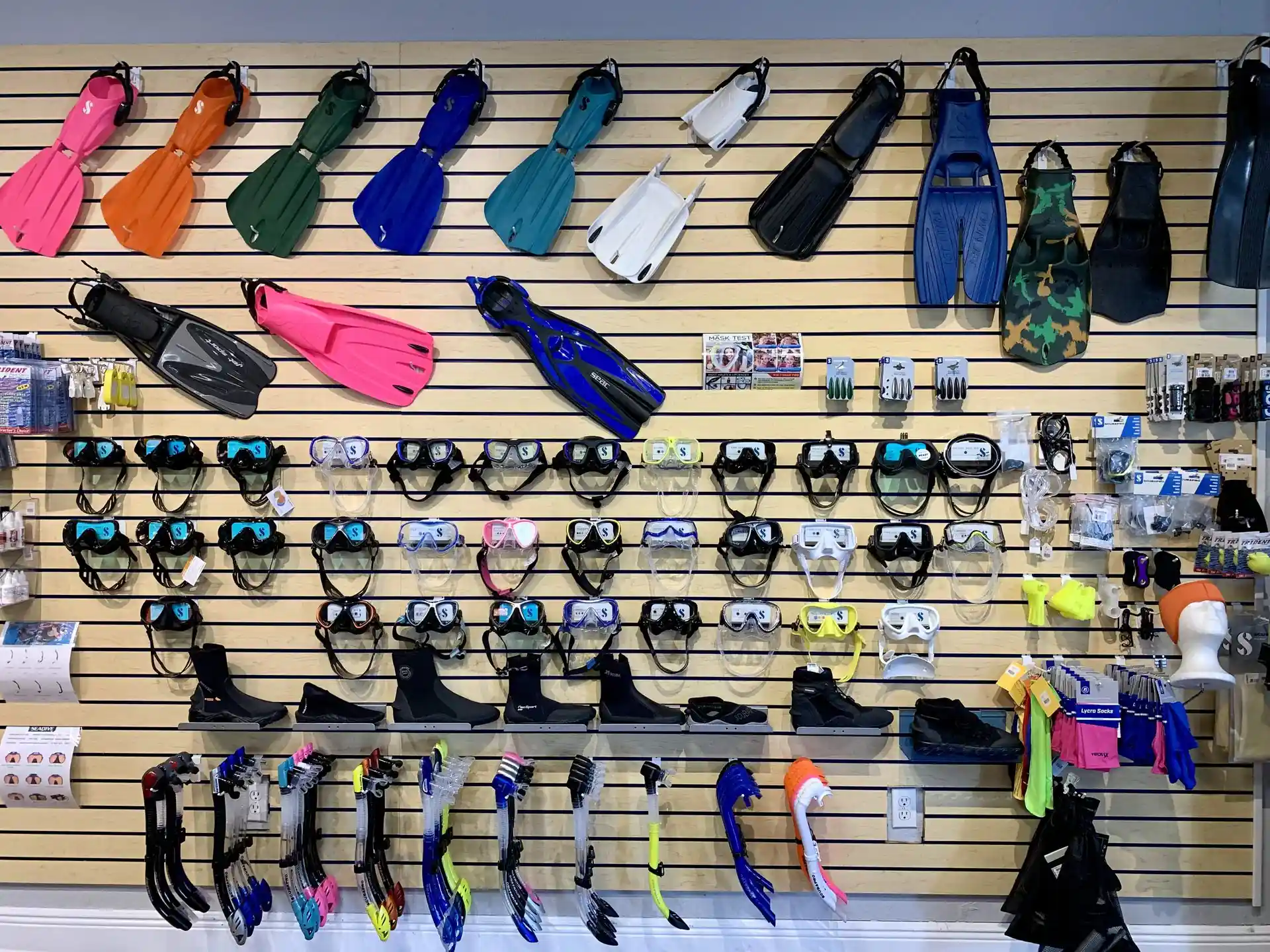 Foto de la tienda de buceo