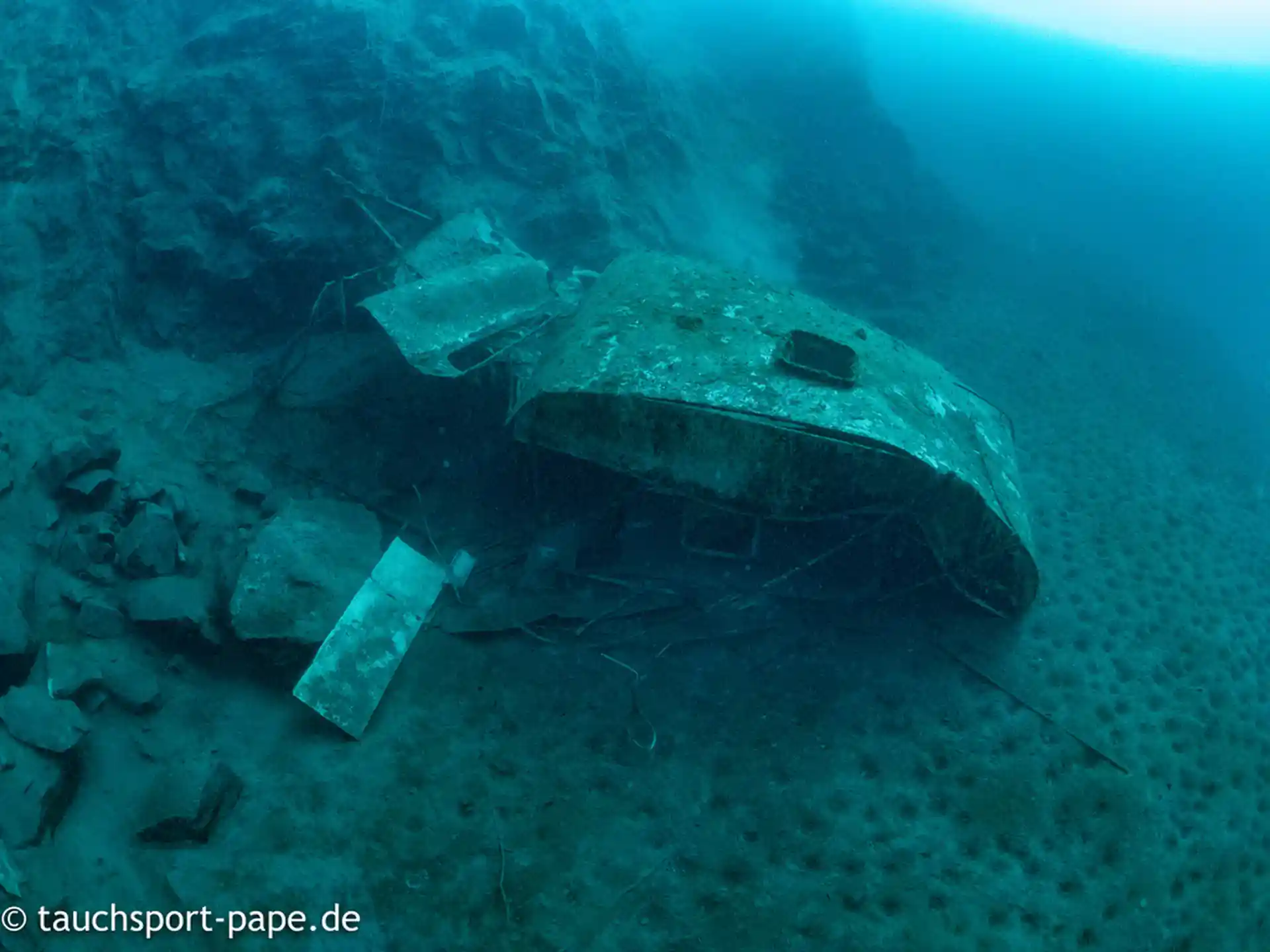 Foto des Tauchplatzes