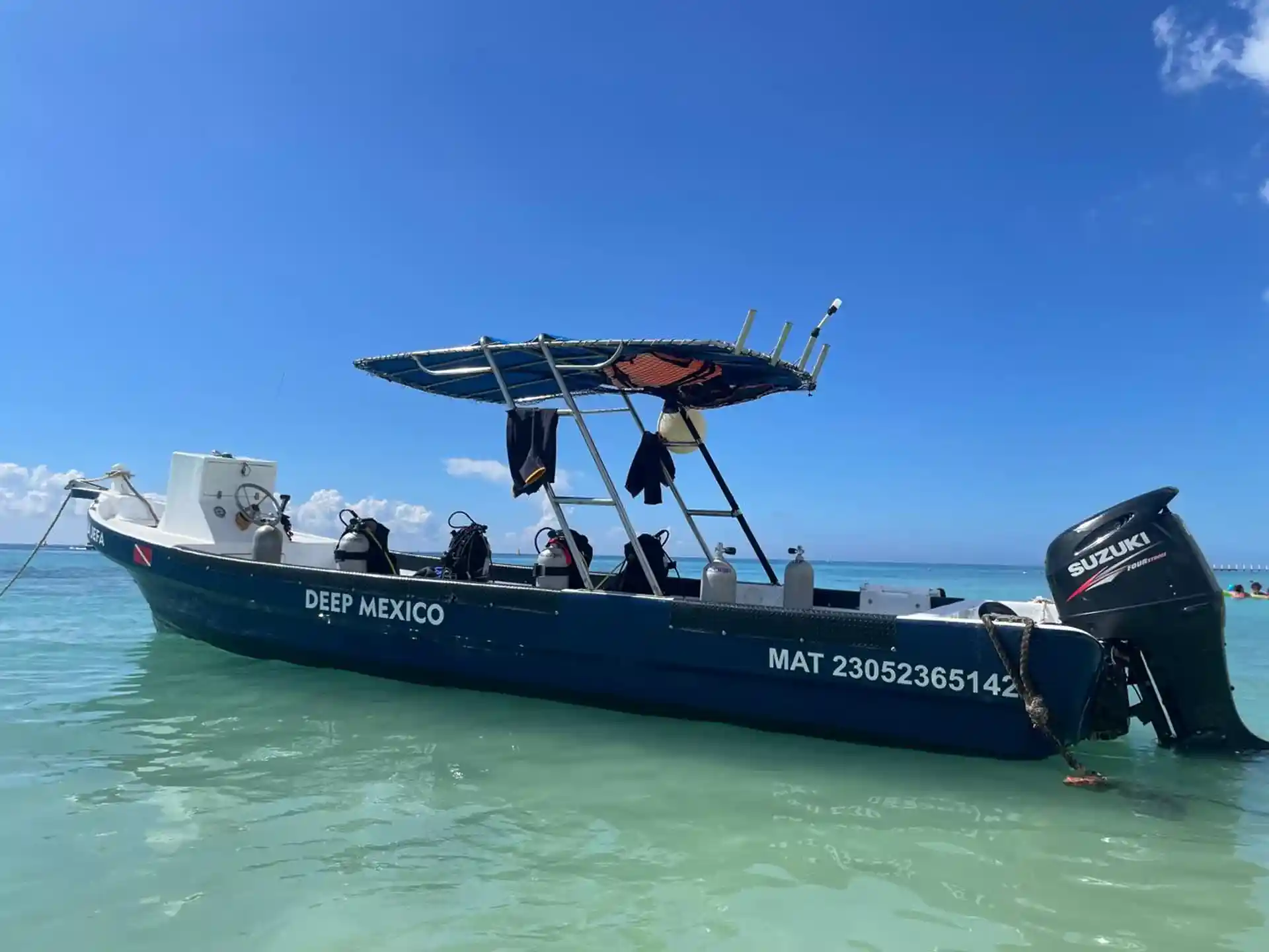 Our Diving Boat La Jefa