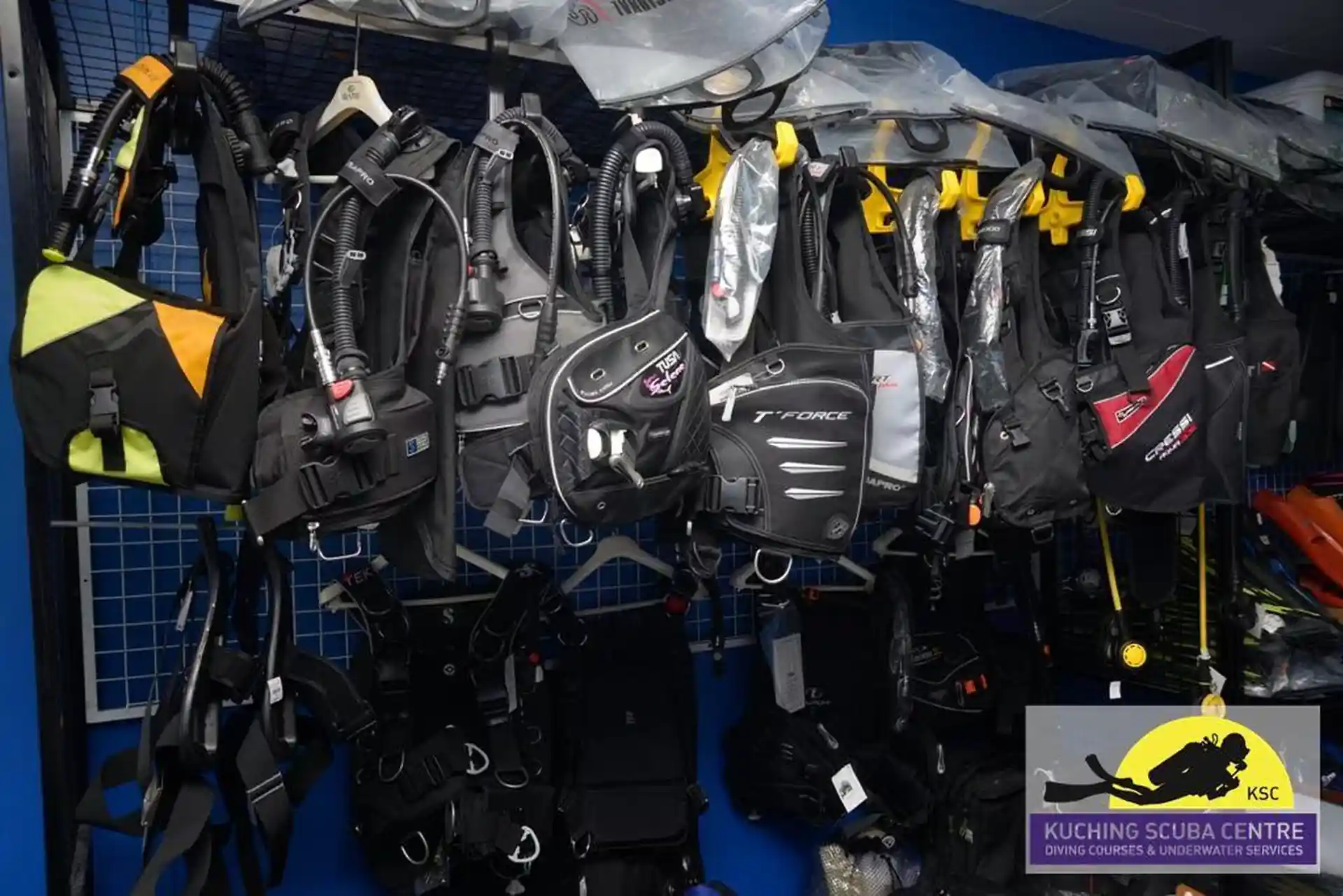 Foto de la tienda de buceo
