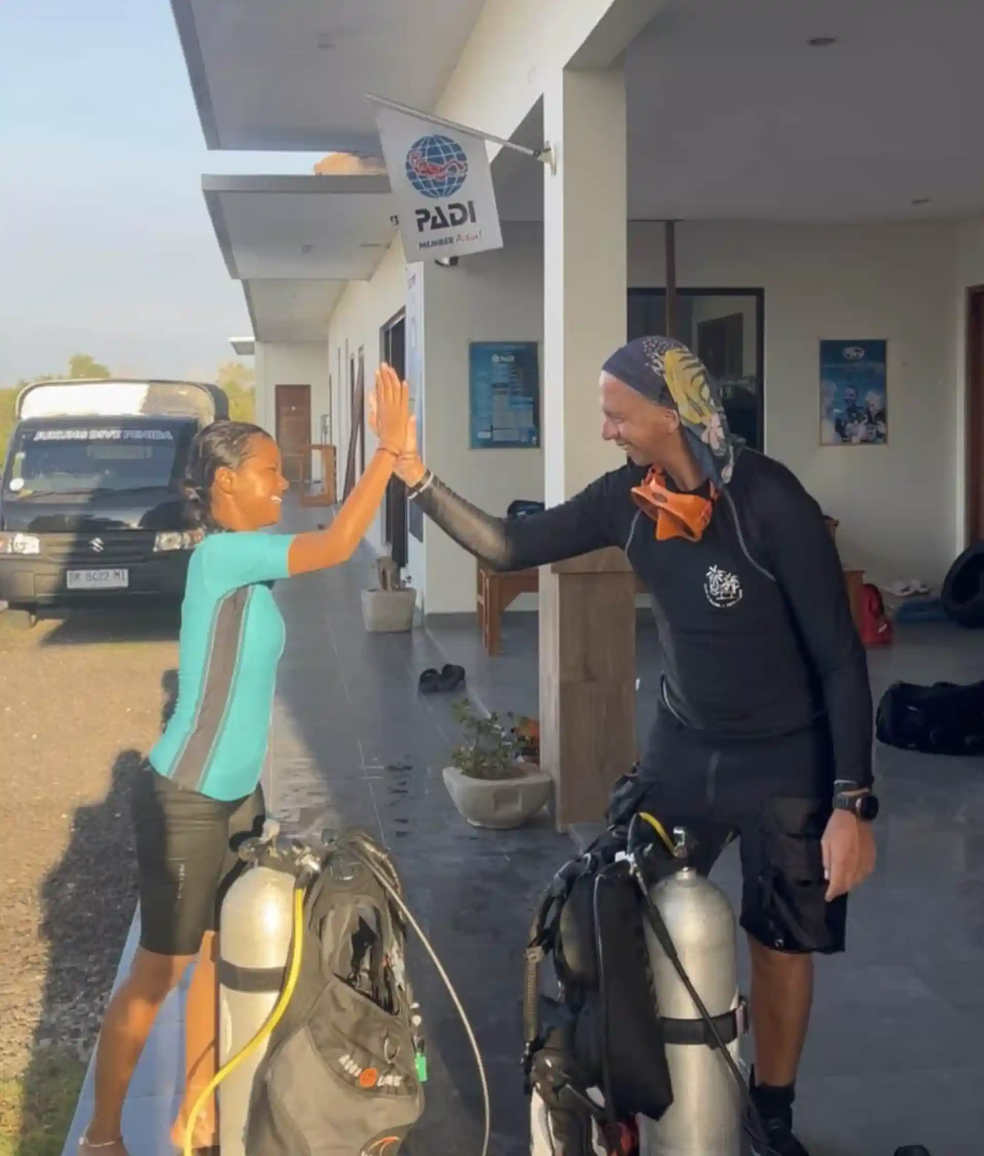 Dive shop photo