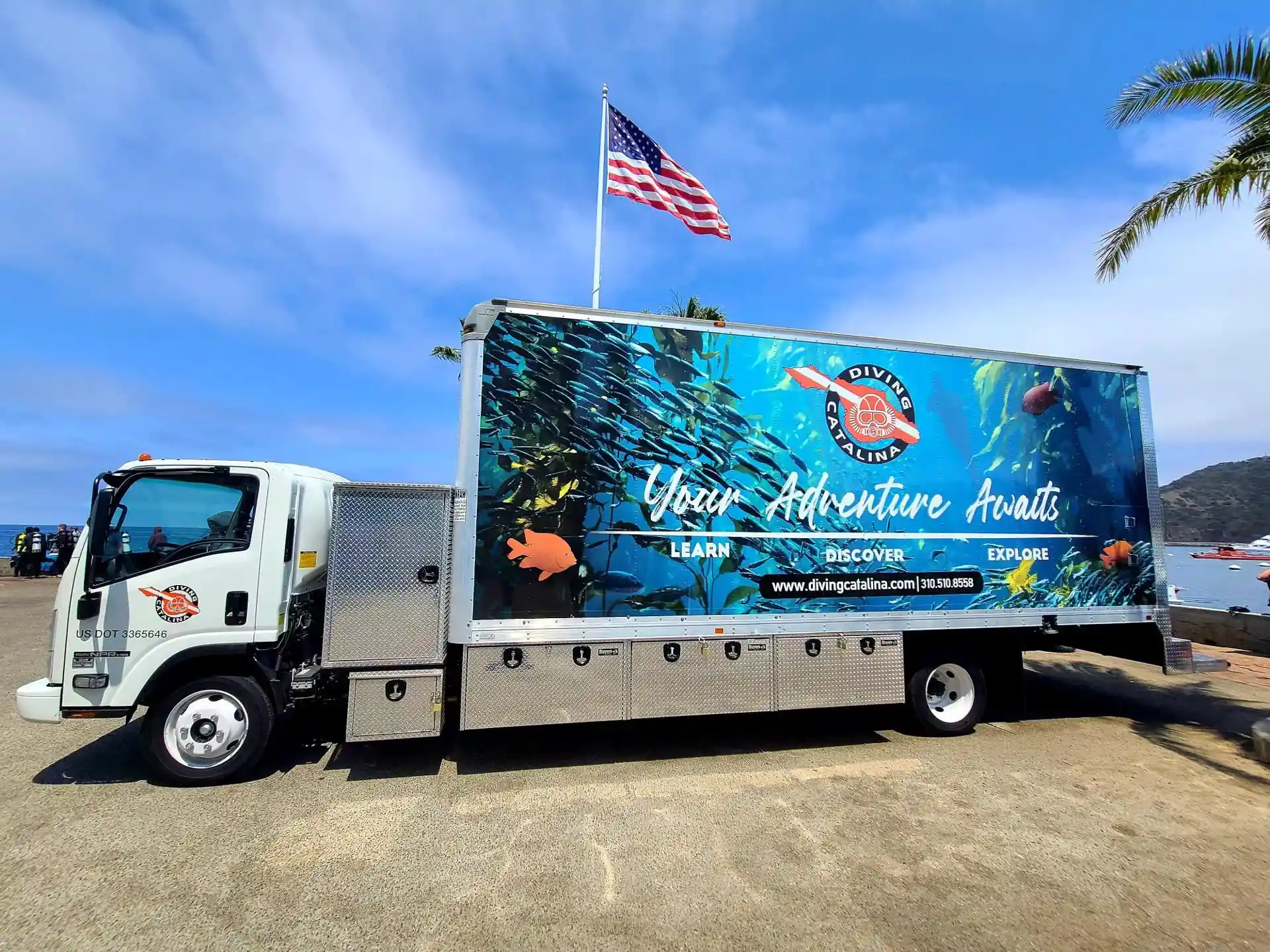 Photo du magasin de plongée