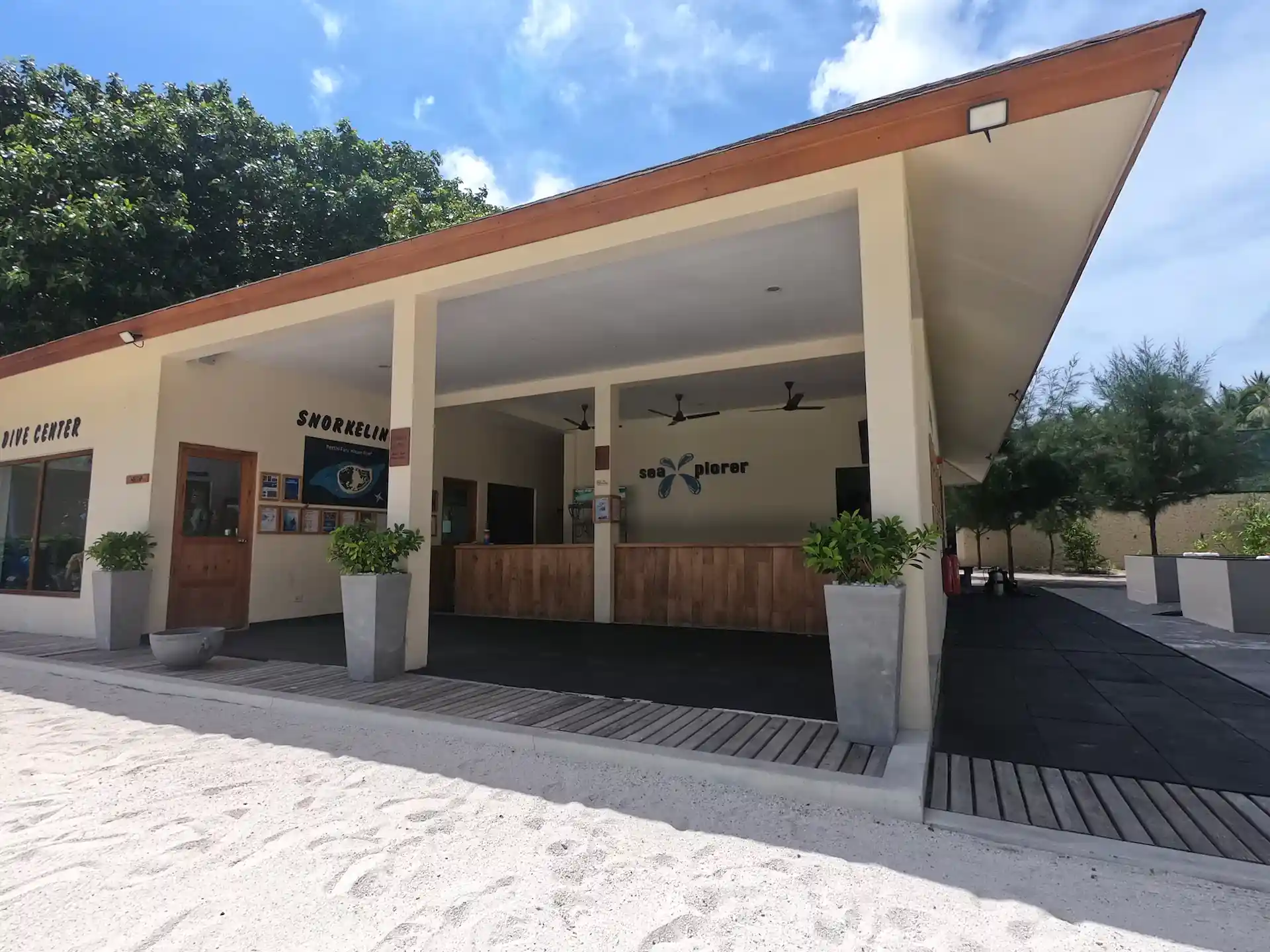 Photo du magasin de plongée