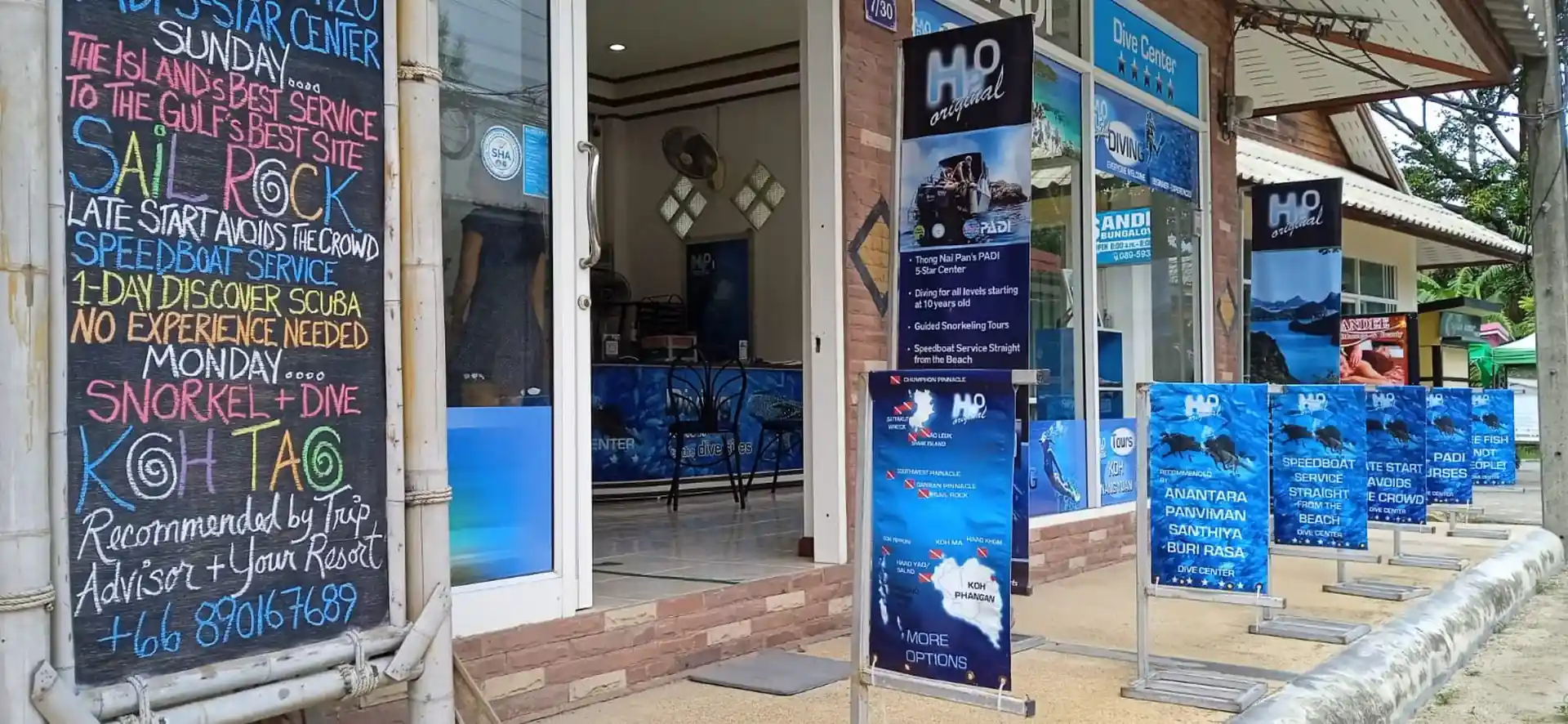 Dive shop photo