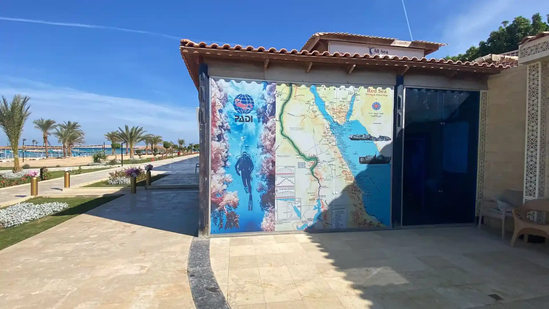 Photo du magasin de plongée