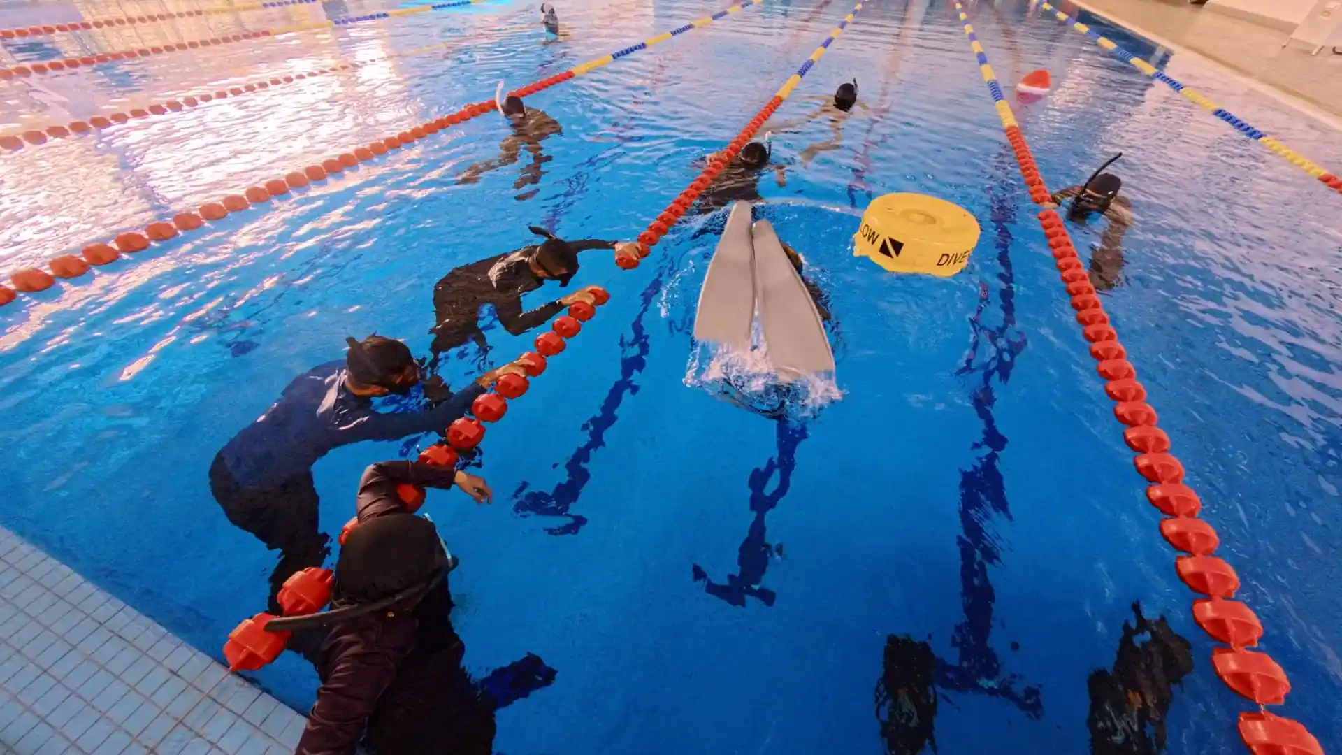 Deep pool coaching
