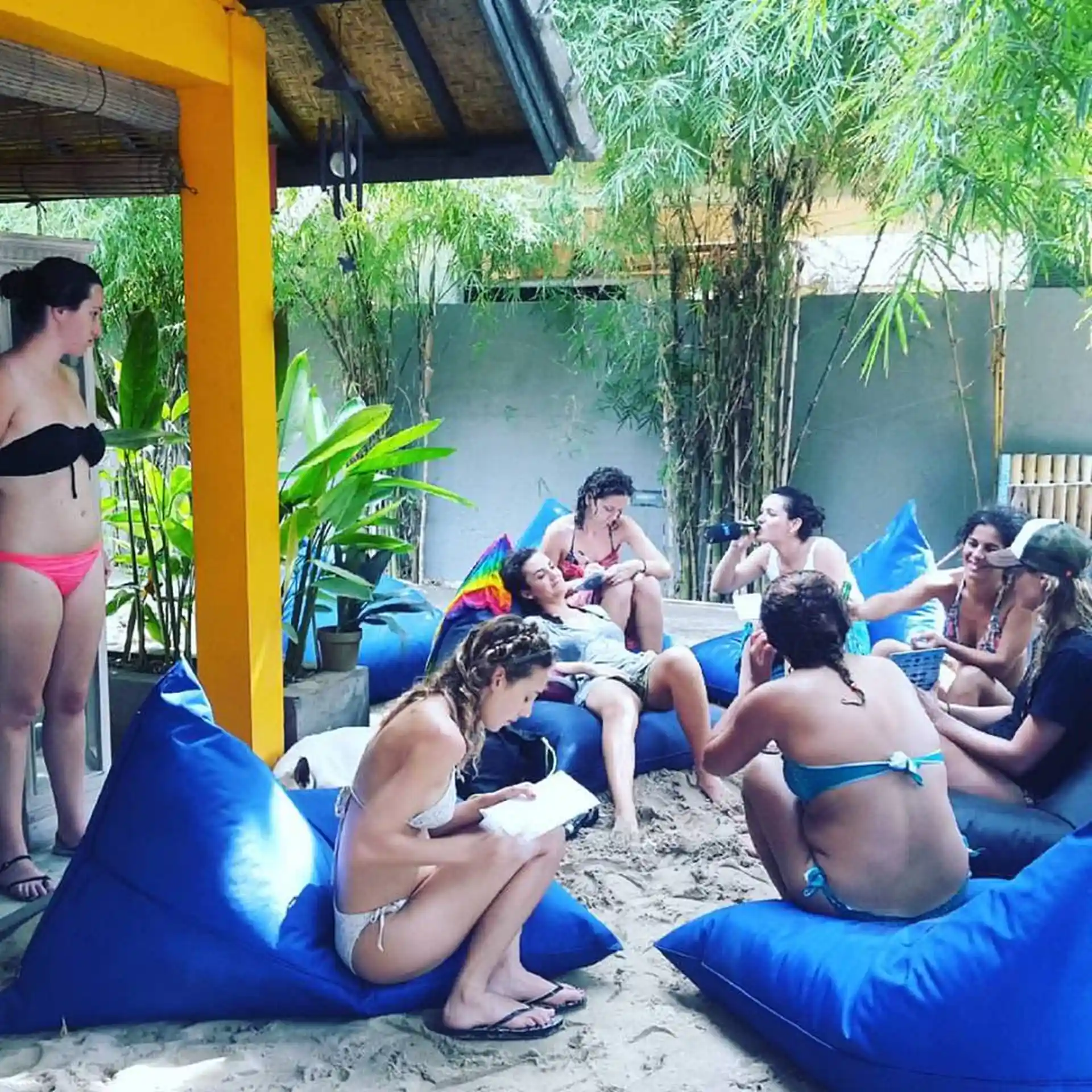 After diving, it is logbook time in our dive centre