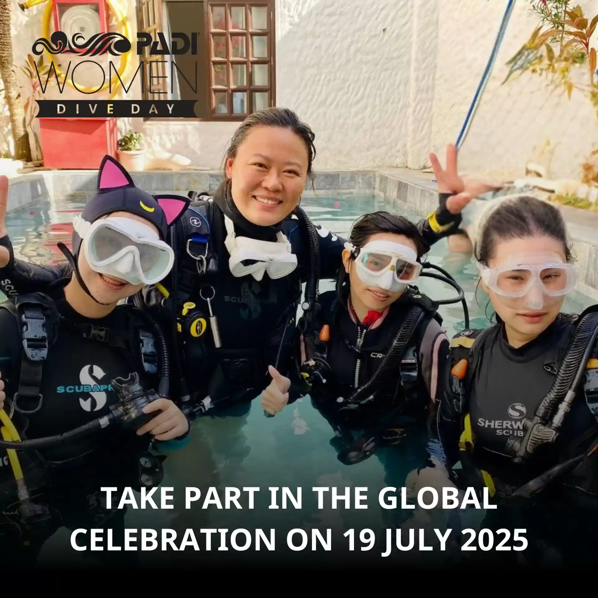 𝐒𝐈𝐆𝐍 𝐔𝐏 𝐍𝐎𝐖!  Be a part of the grandest day in diving and join the celebration of 𝙋𝘼𝘿𝙄 𝙒𝙤𝙢𝙚𝙣'𝙨 𝘿𝙞𝙫𝙚 𝘿𝙖𝙮 this 𝐉𝐮𝐥𝐲 𝟏𝟖-𝟐𝟎, 𝟐𝟎𝟐𝟓!