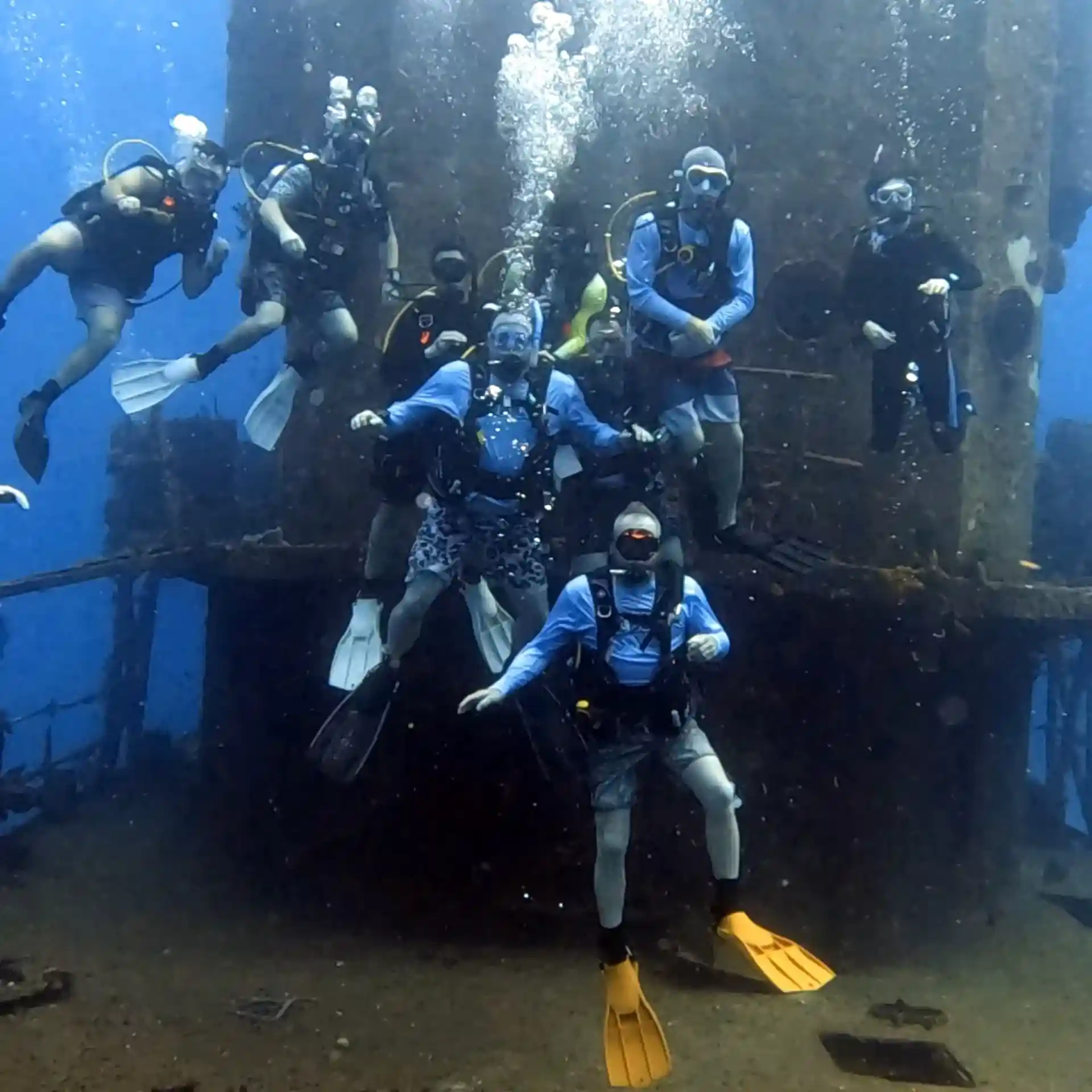 Foto de la tienda de buceo