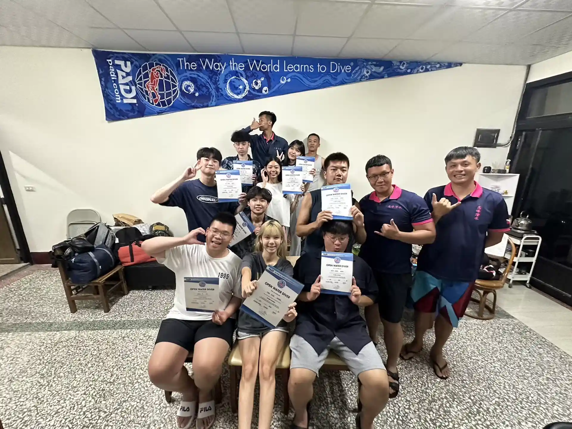 Dive shop photo