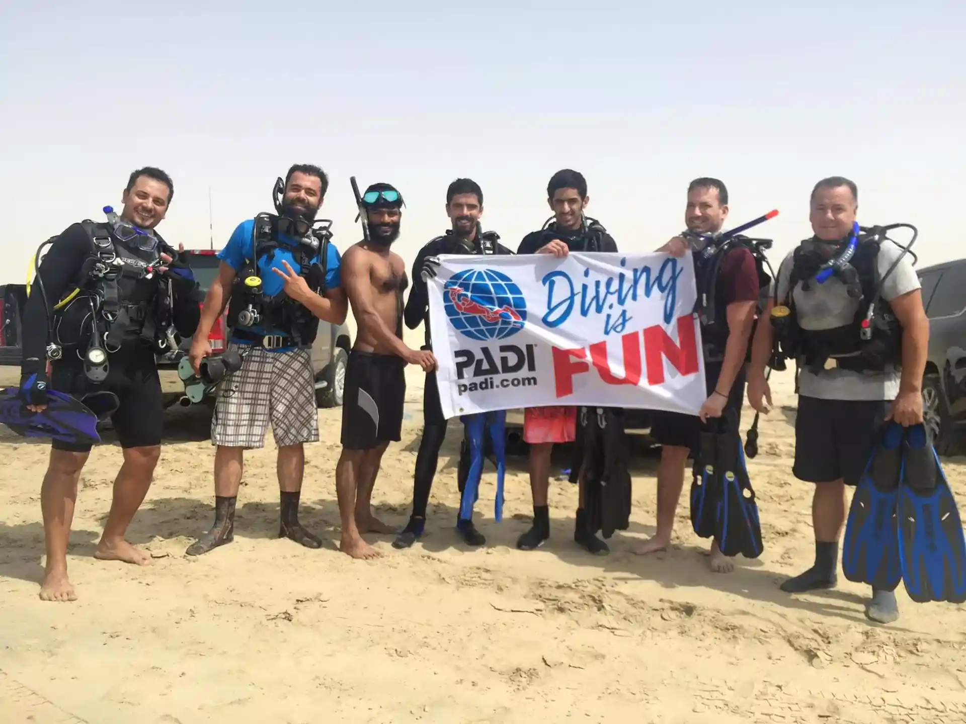 Foto de la tienda de buceo