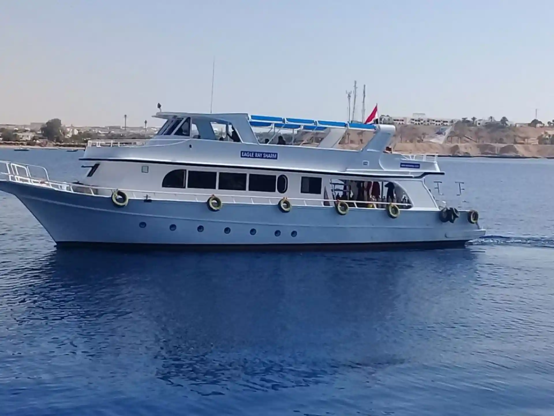 Our boat Eagle Ray