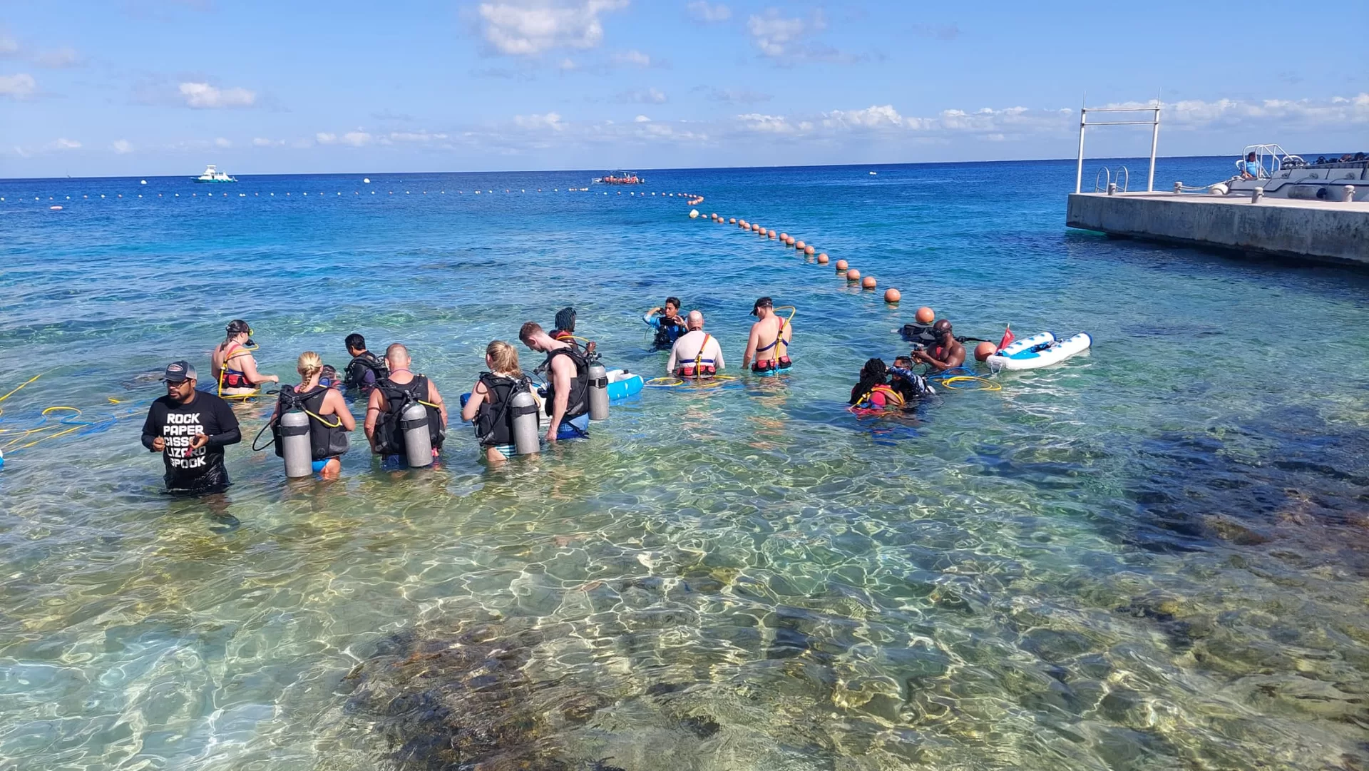 Dive shop photo
