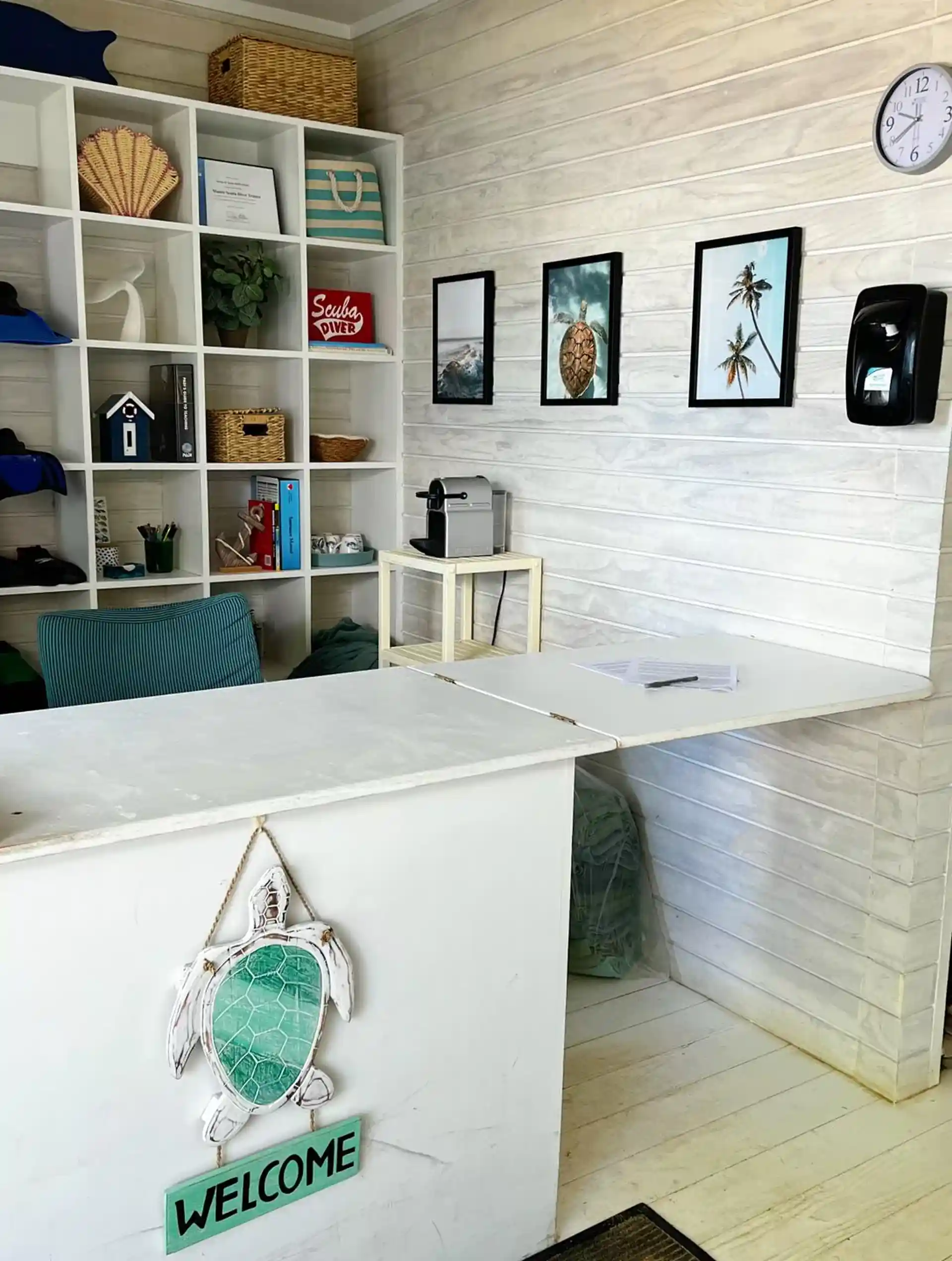 Foto de la tienda de buceo