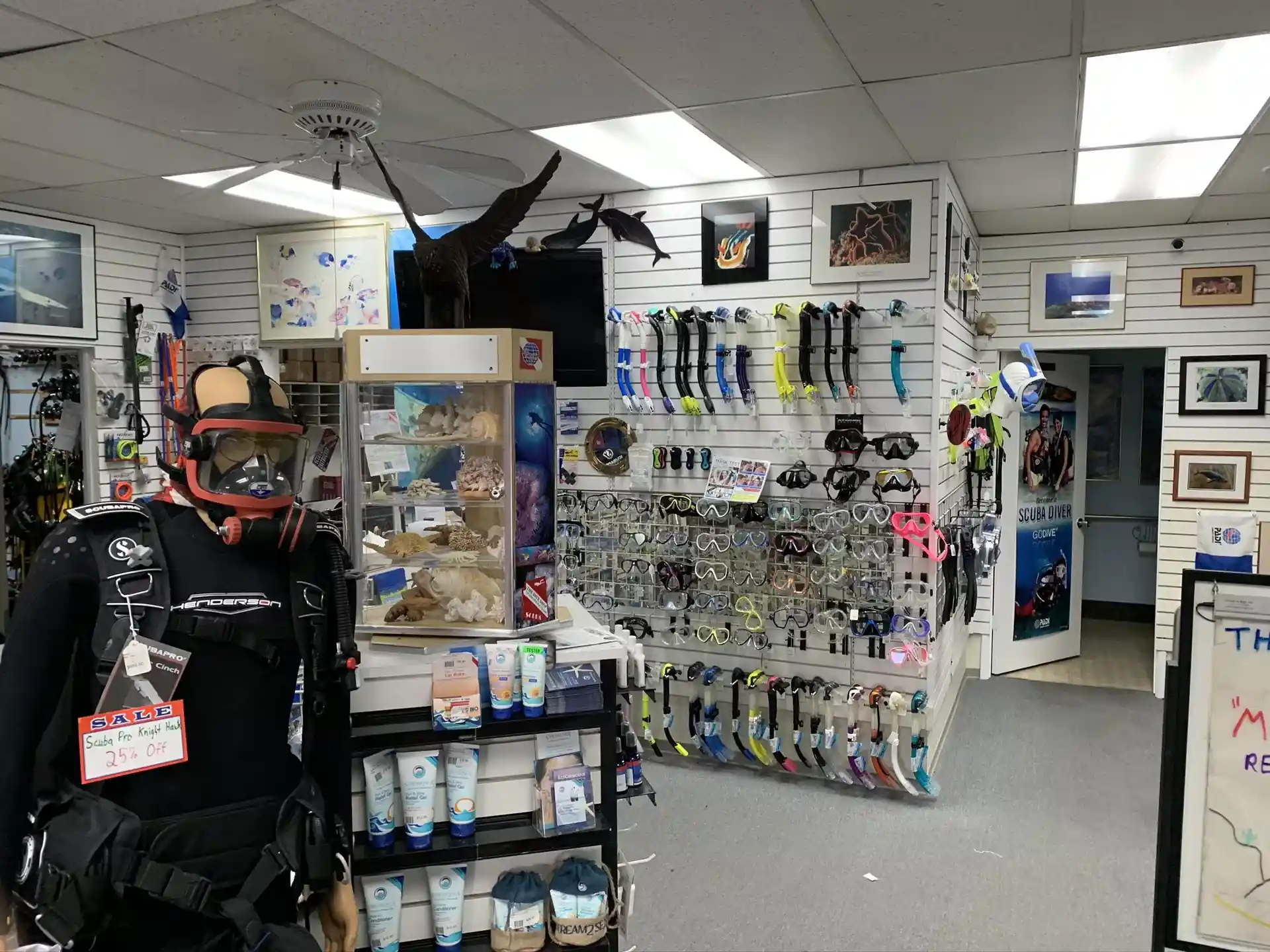 Dive shop photo