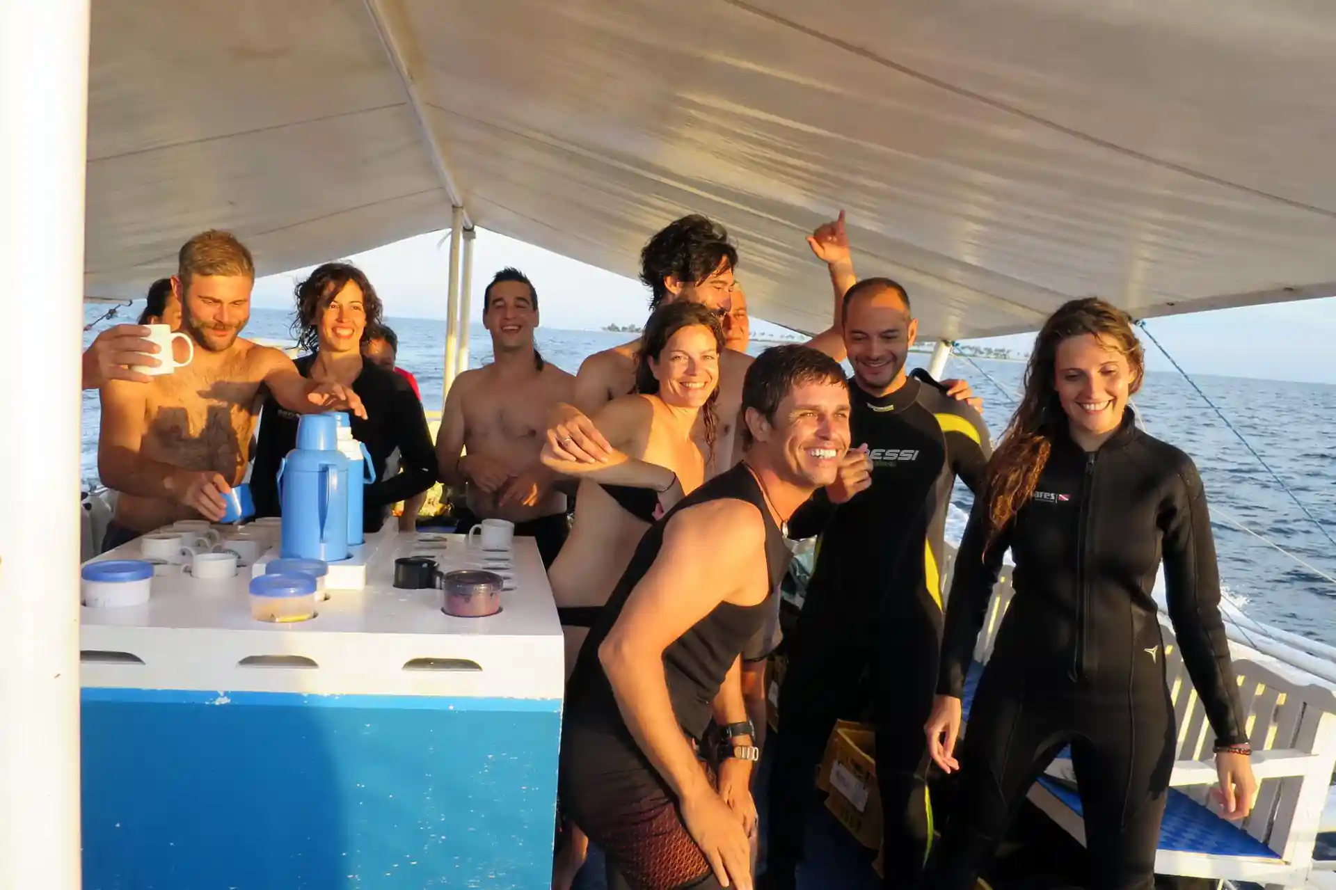 Foto de la tienda de buceo