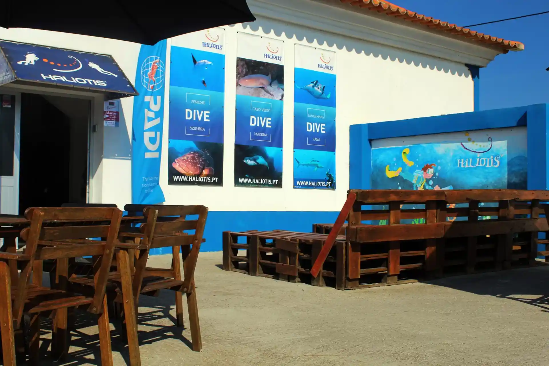 Dive shop photo