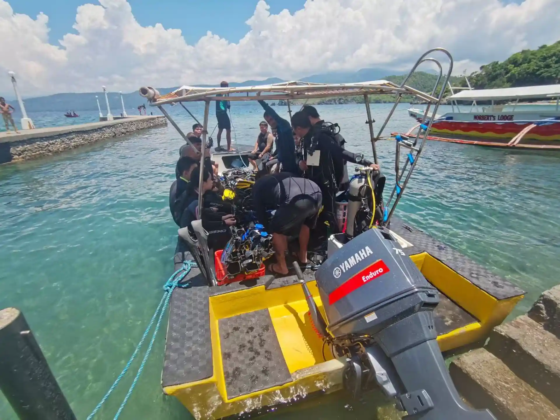 Foto des Tauchplatzes