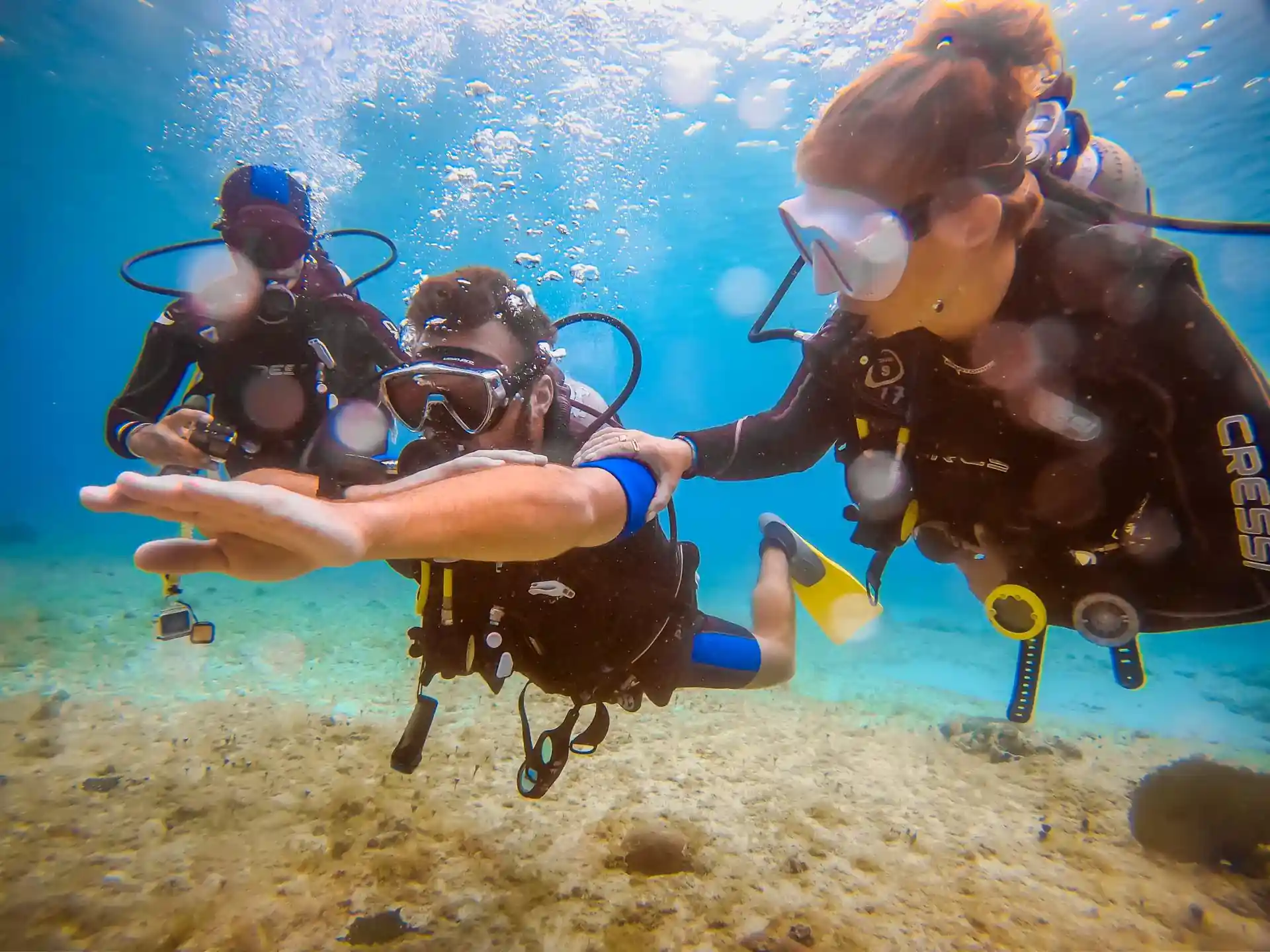 Foto de la tienda de buceo