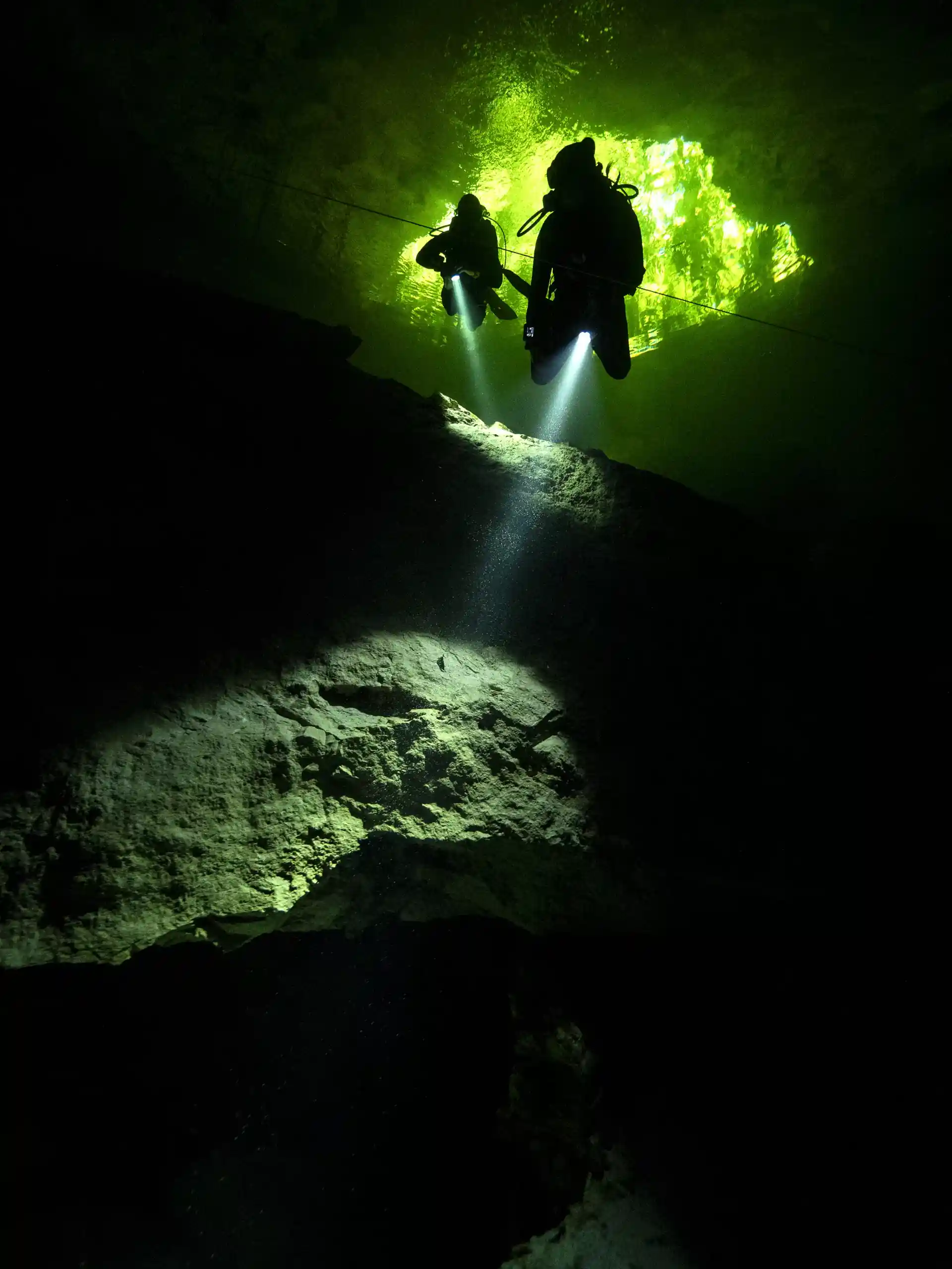 Explore the underwater world beneath Mexico's jungle