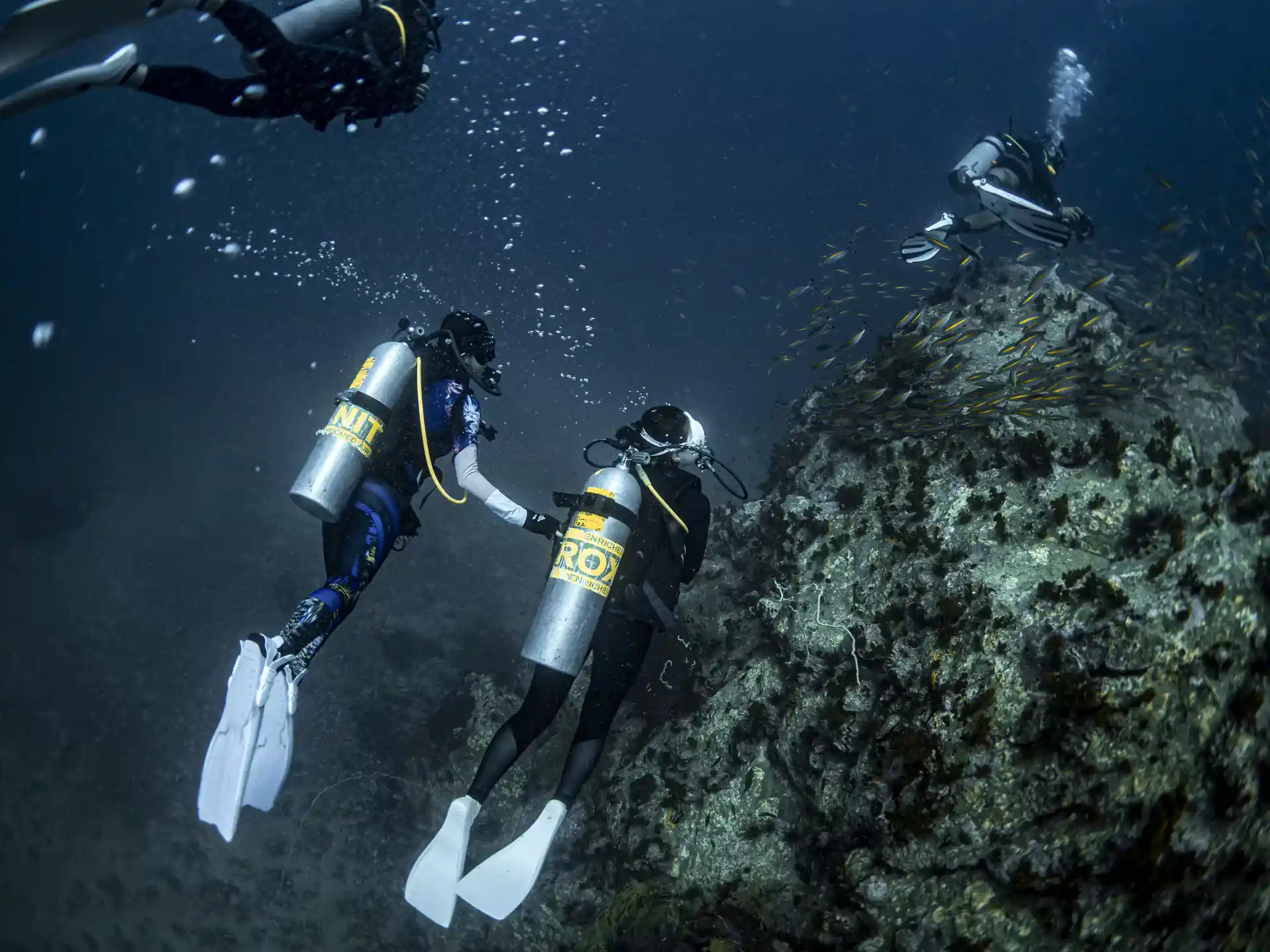 Enriched Air see the reef longer