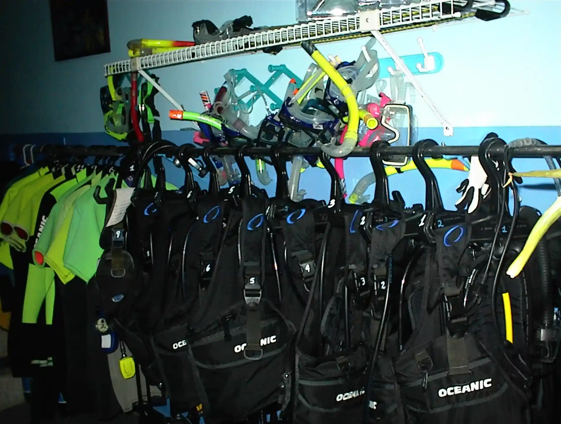 Dive shop photo