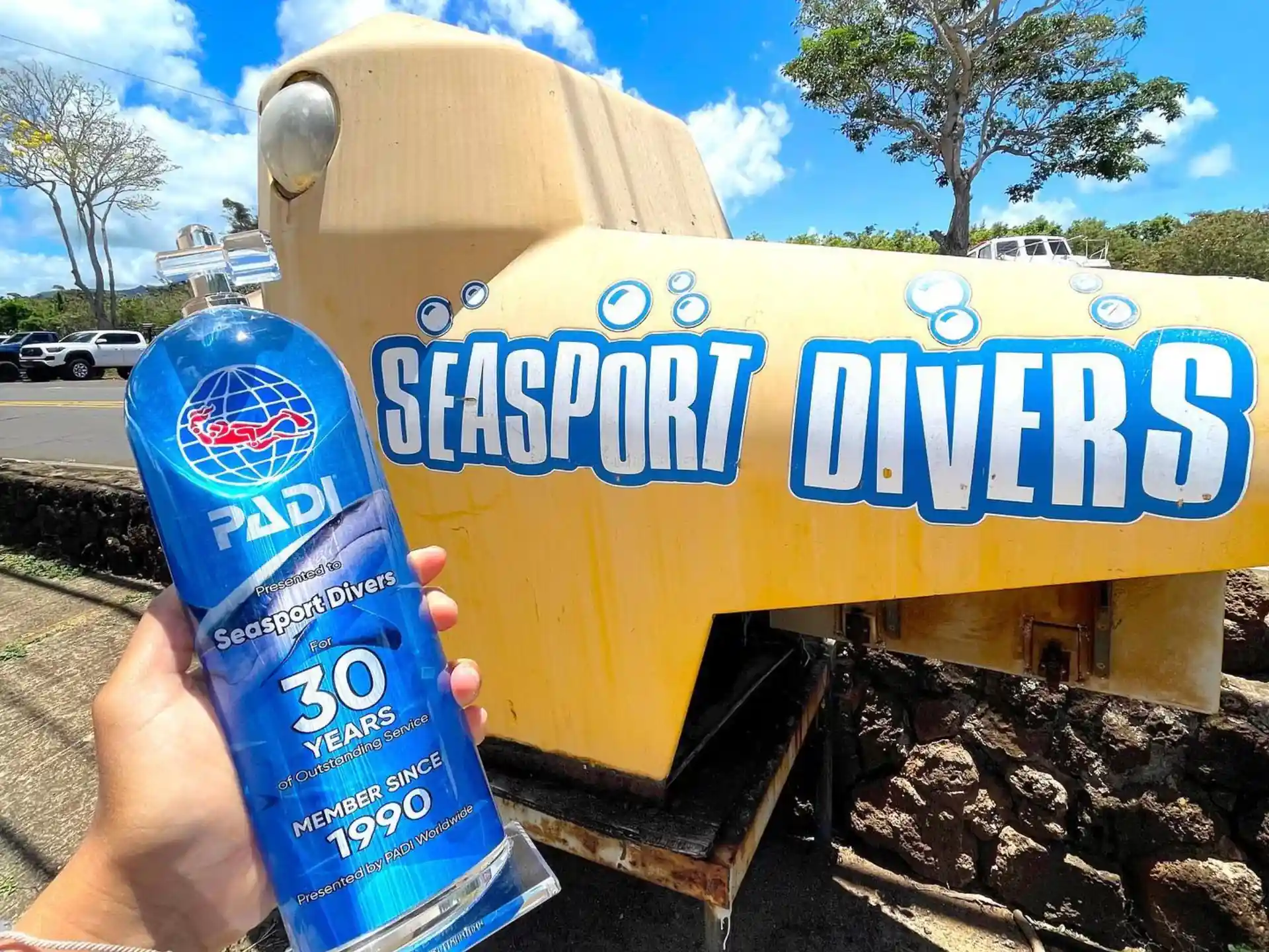 Dive shop photo