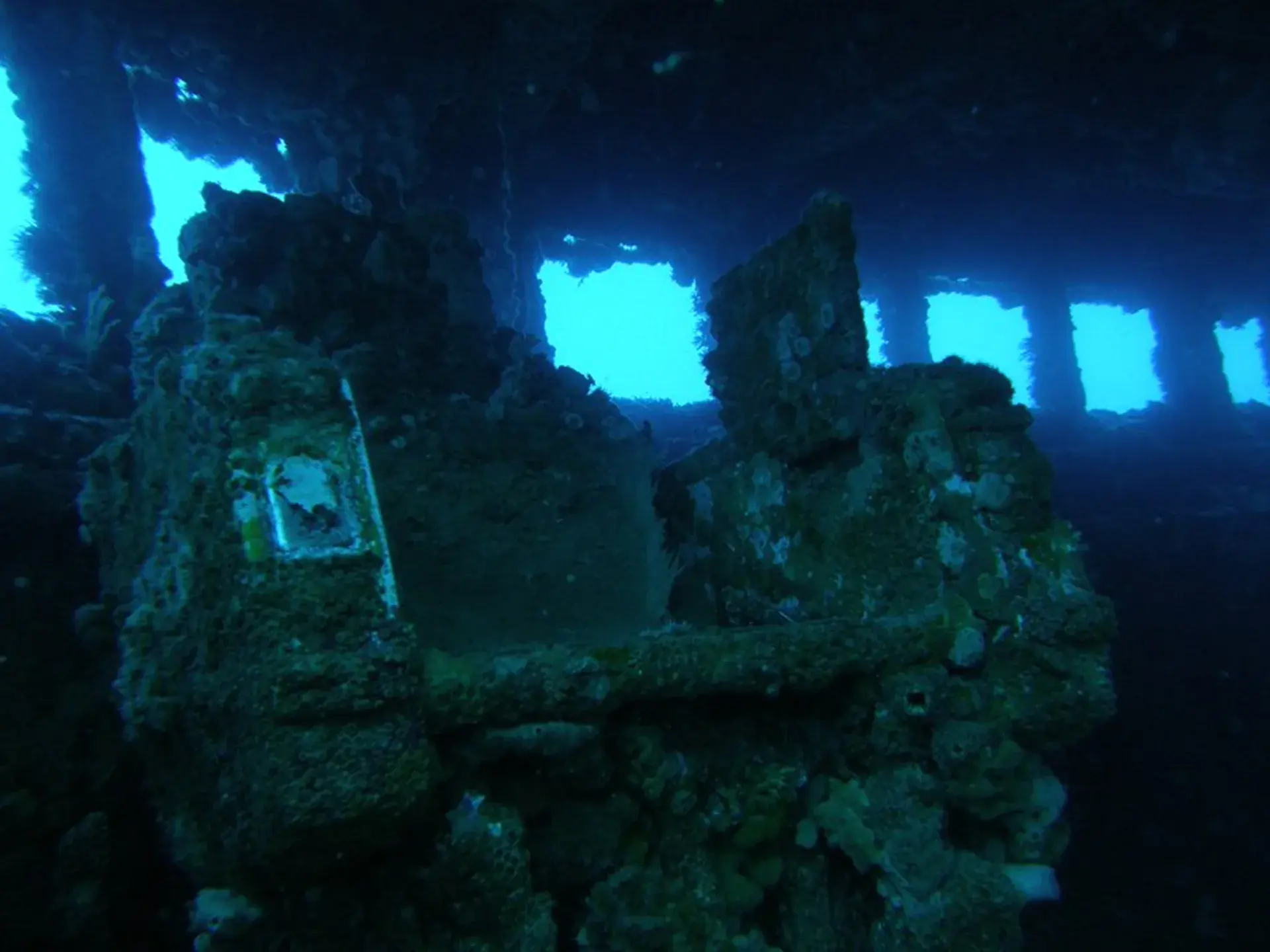 Captain's Chair in The Bridge of the exHMAS Hobart
