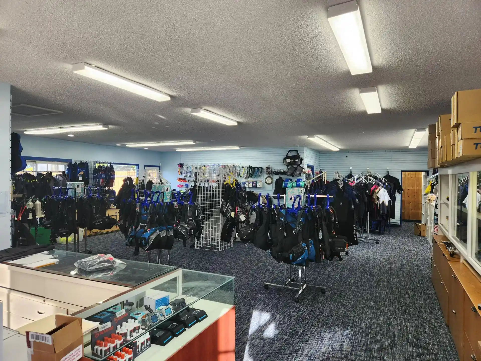 Dive shop photo
