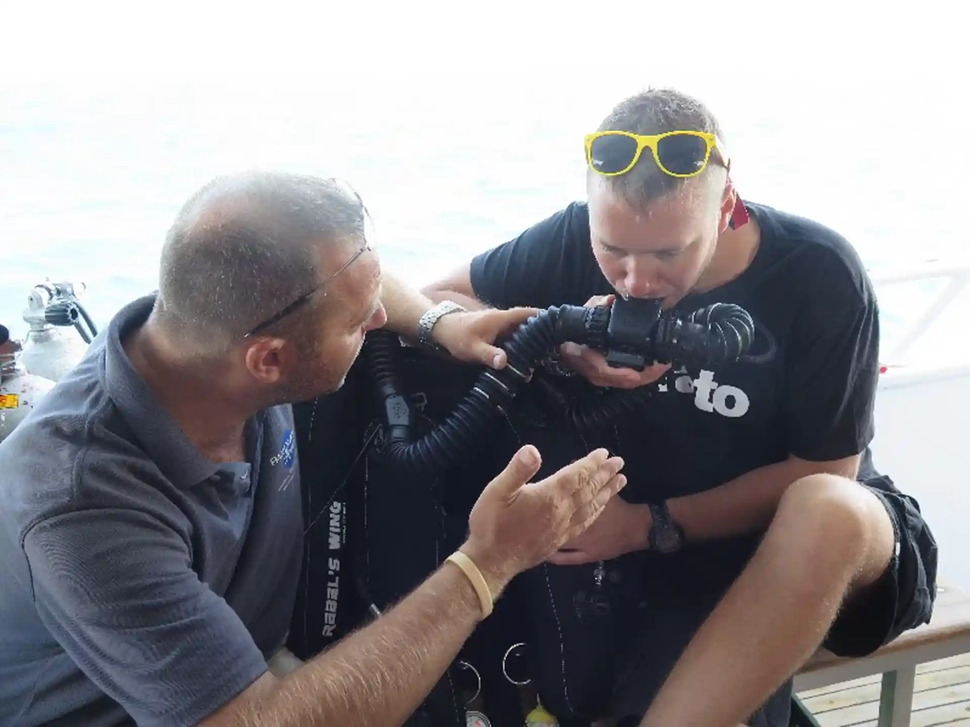 Dive shop photo
